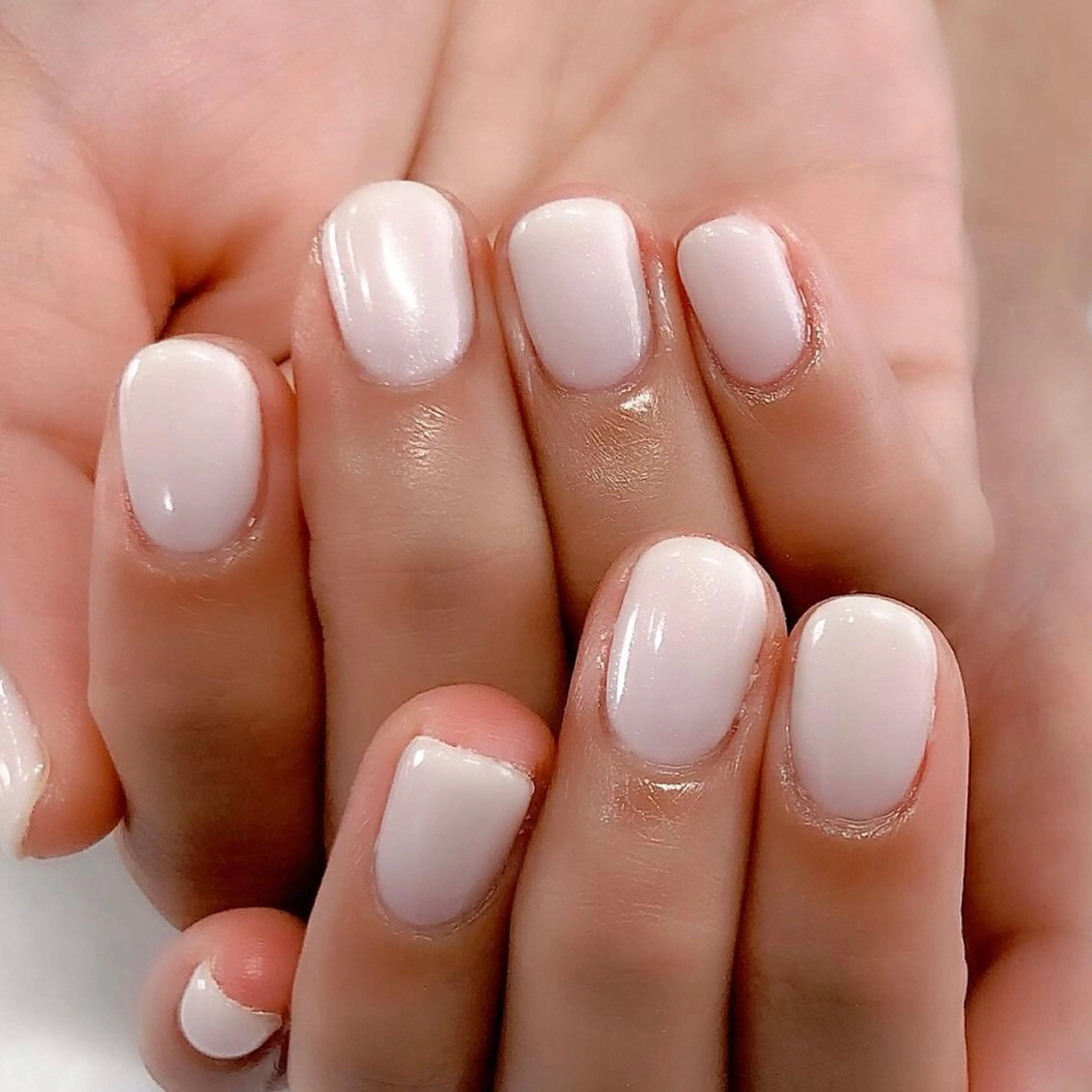 ネイル ワンカラーネイル 東 千夏のネイルデザイン