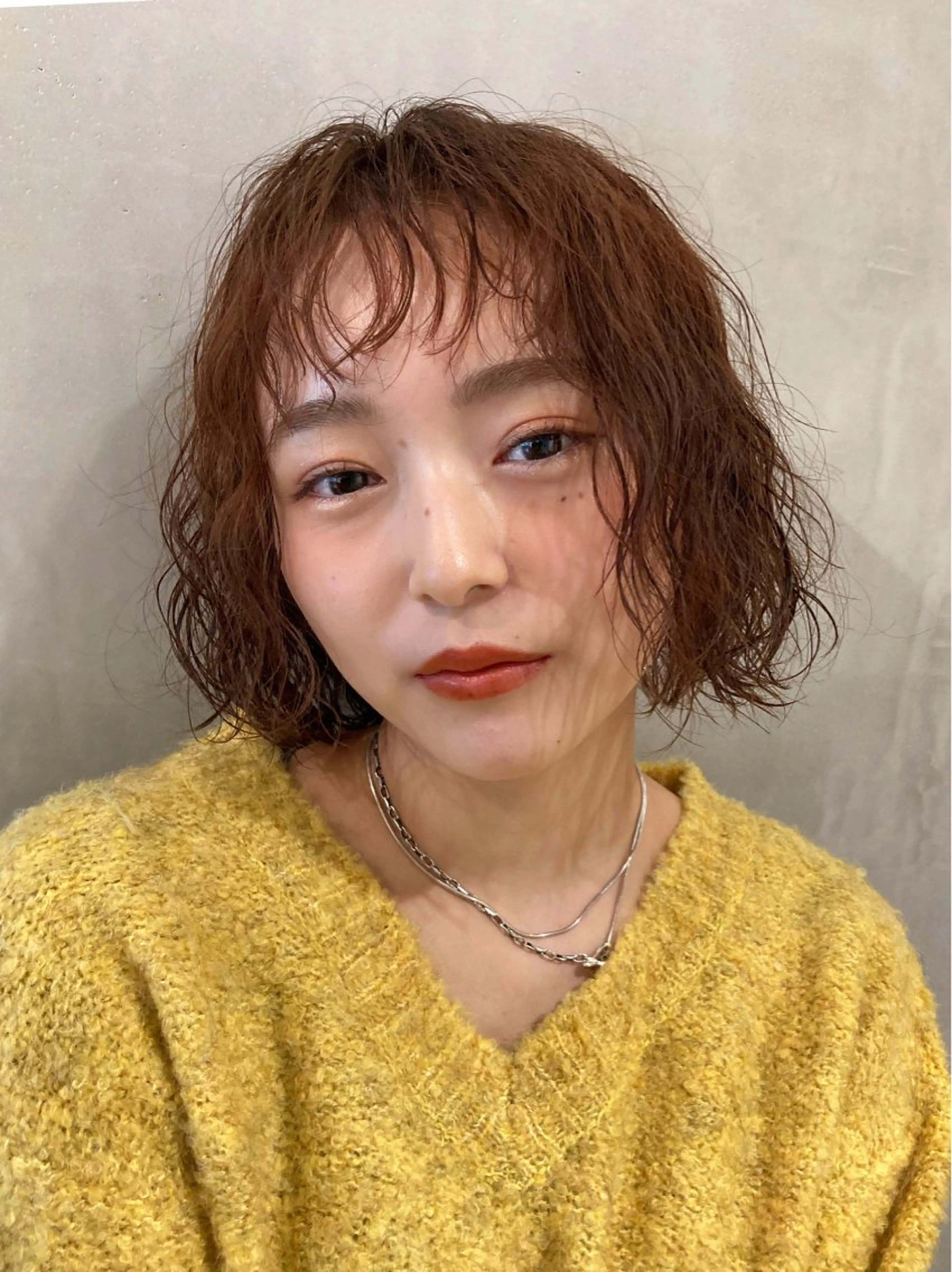 ショート パーマ 🛑柔らか透明感 カラー🛑大谷のヘアスタイル