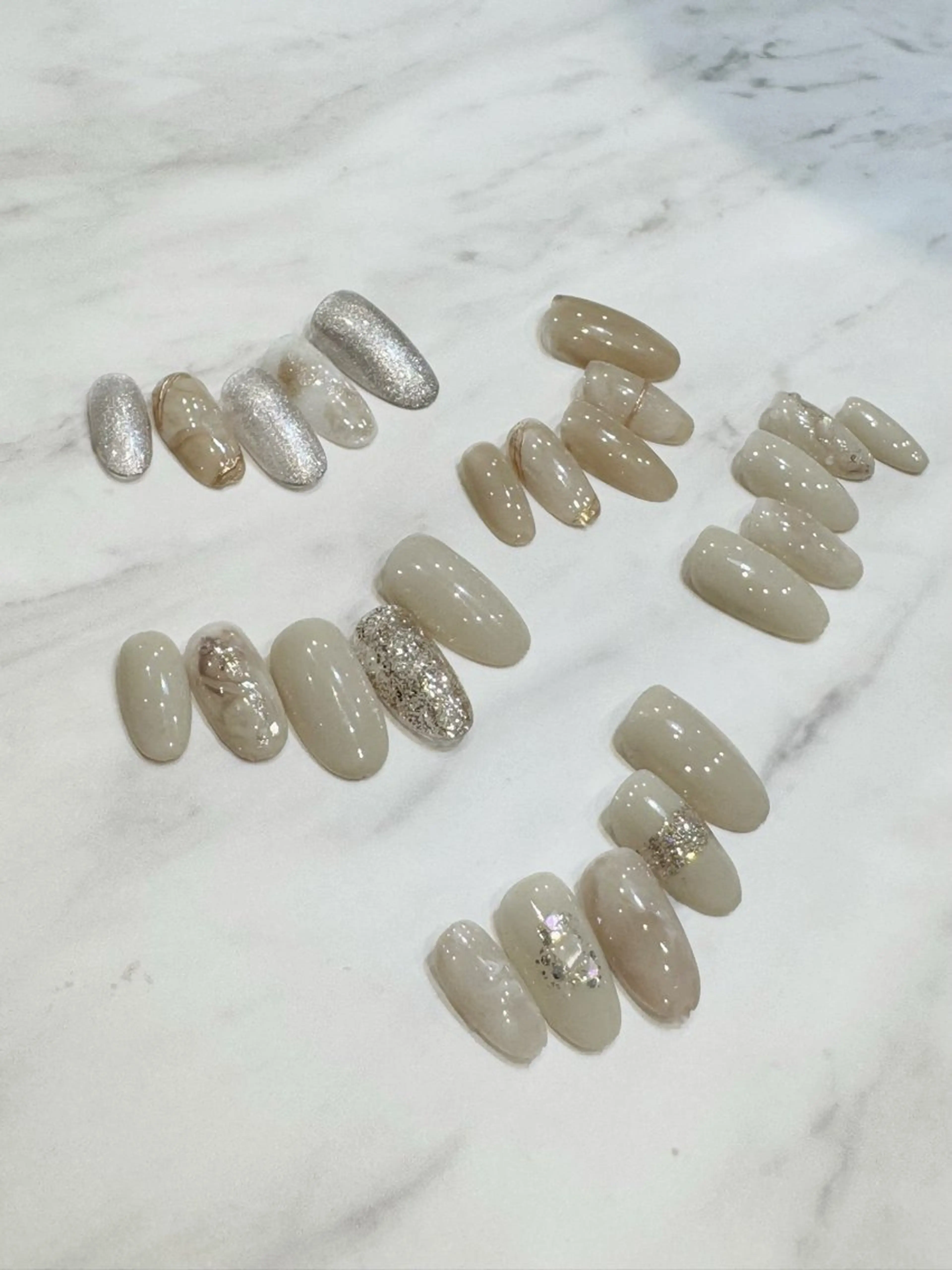 ネイル ニュアンスネイル nail de SIRELLAのネイルデザイン