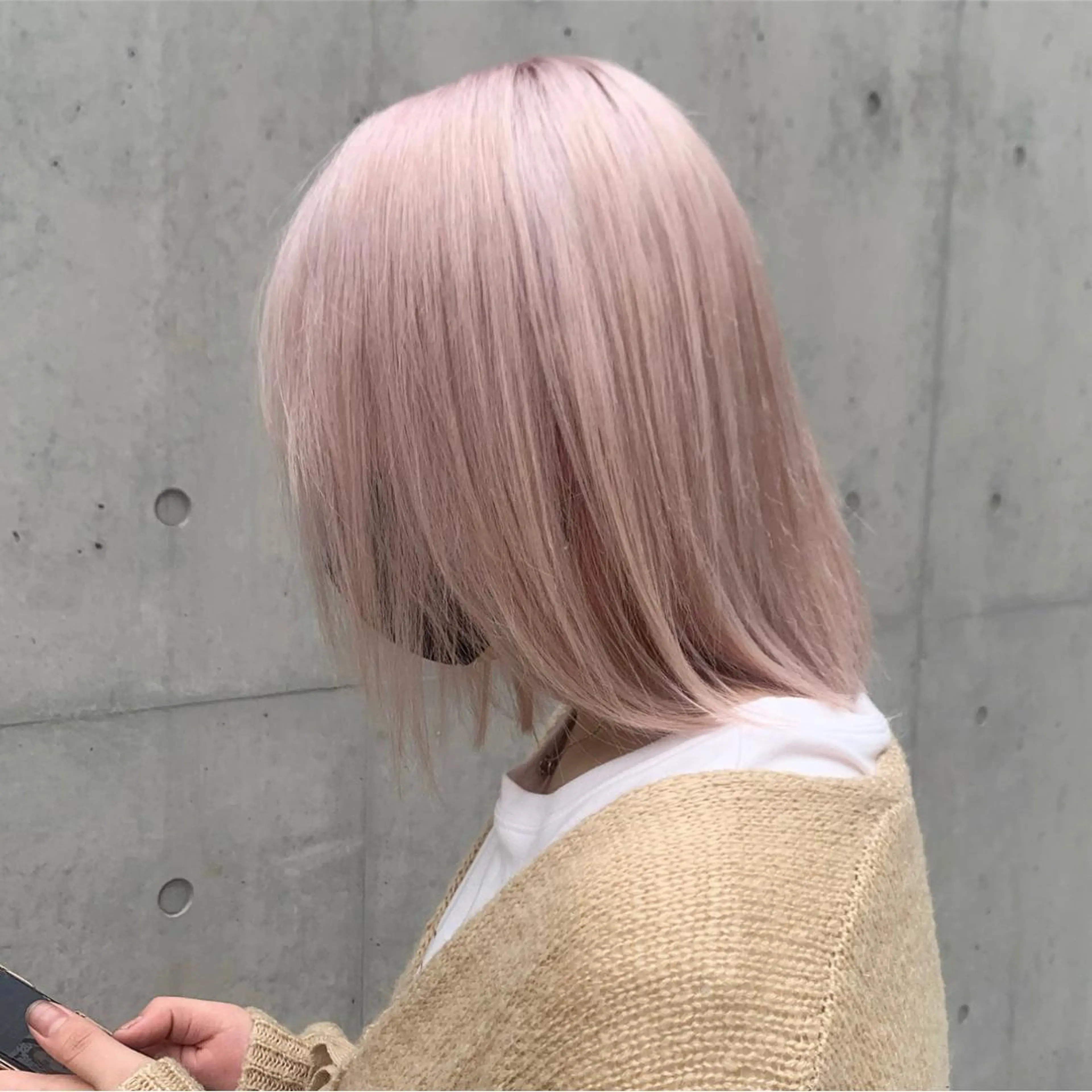 ショート カラー ヘアアレンジ ハイトーン/美髪矯正 🍃大江拓実のヘアスタイル