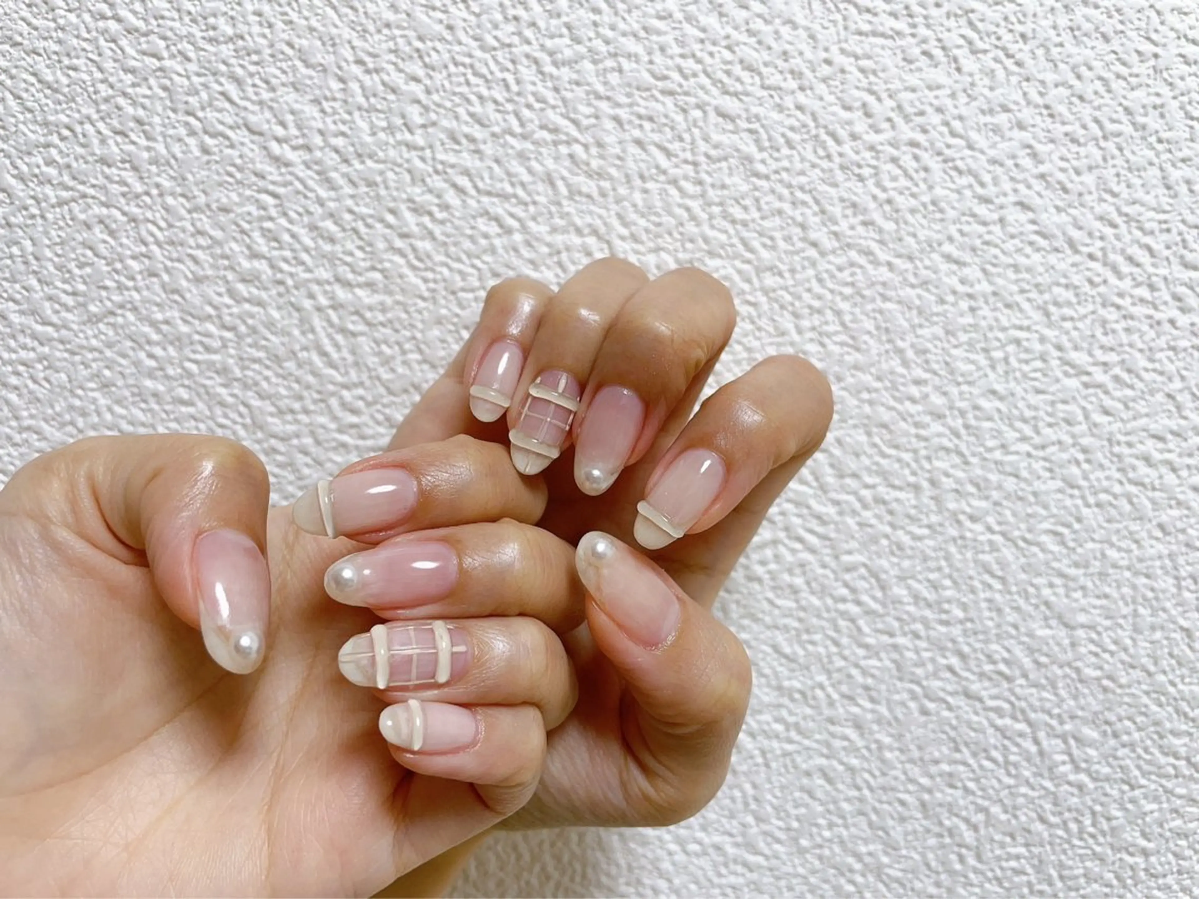 ネイル クリアネイル フットネイル ジェルネイル メンズネイル ワンカラーネイル kiki nail たまプラーザのネイルデザイン