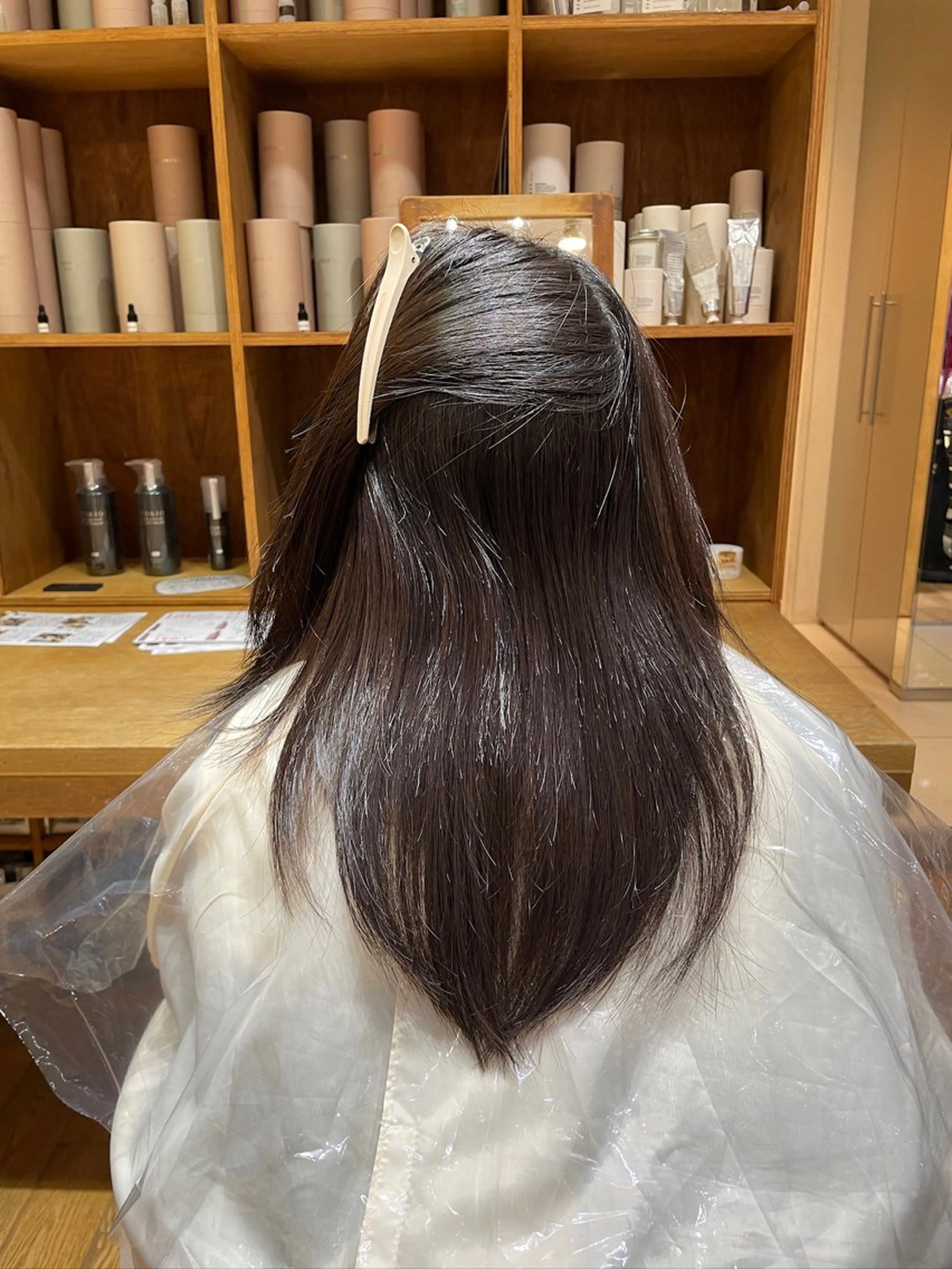 ミディアム パーマ 縮毛矯正 縮毛矯正/レイヤー 🌙児玉光瑠のヘアスタイル