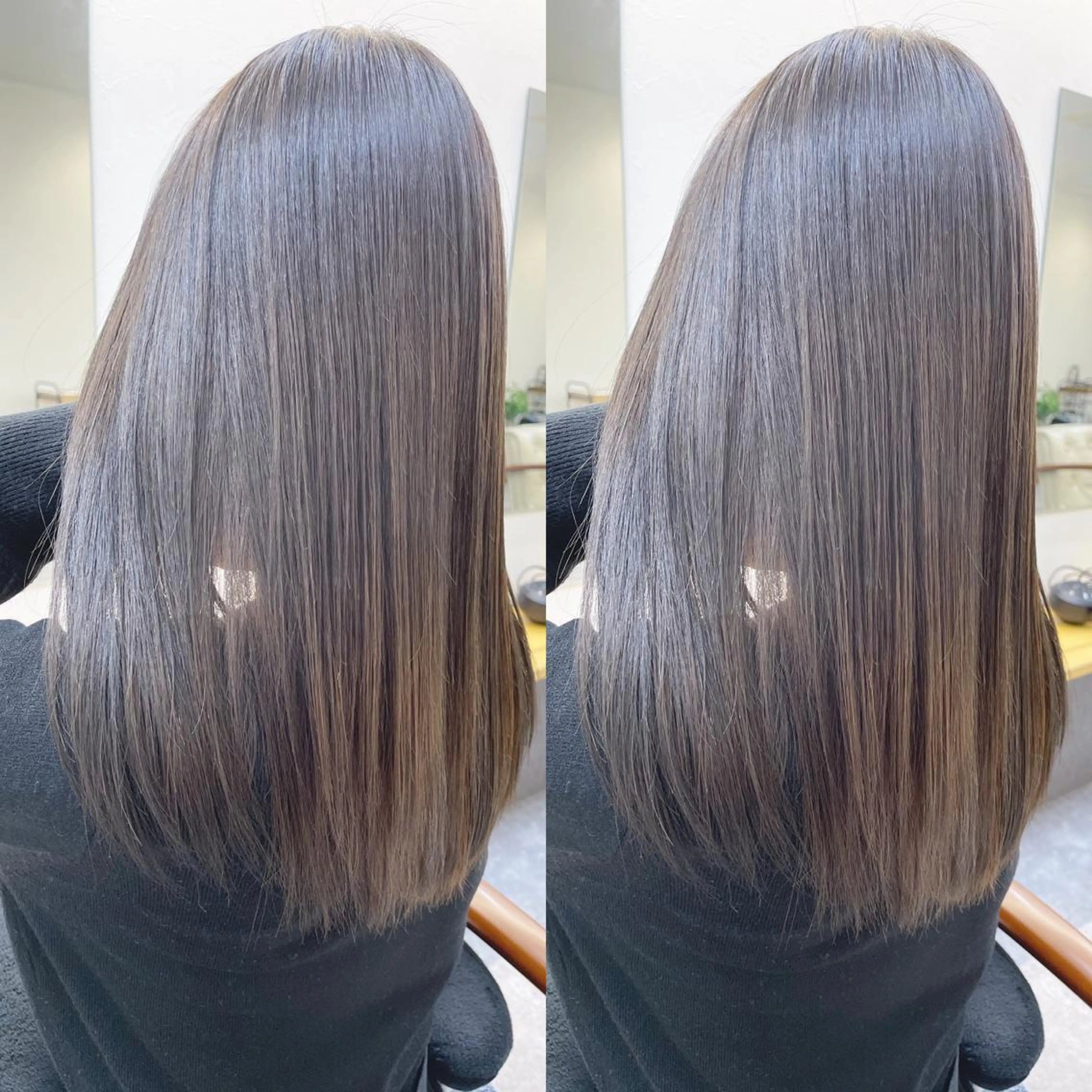 ロング 髪質改善 カット ヘアカラー 縮毛矯正 トリートメント H (エイチ) 烏丸御池店のヘアスタイル
