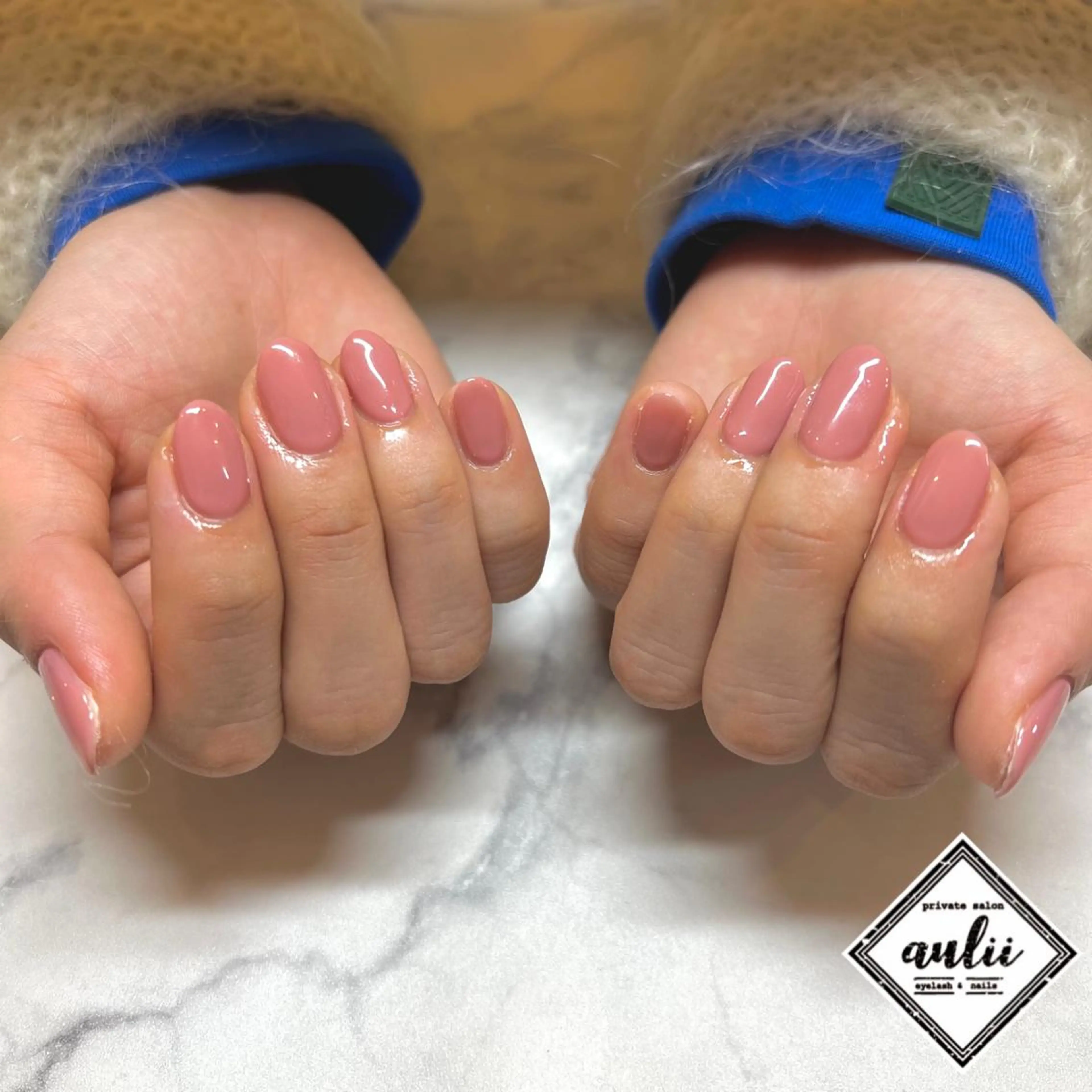 メンズ ネイル マツエク・マツパ アイブロウ 眉カラー ワンカラーネイル ハンドネイル ながやま ちえのその他イメージ