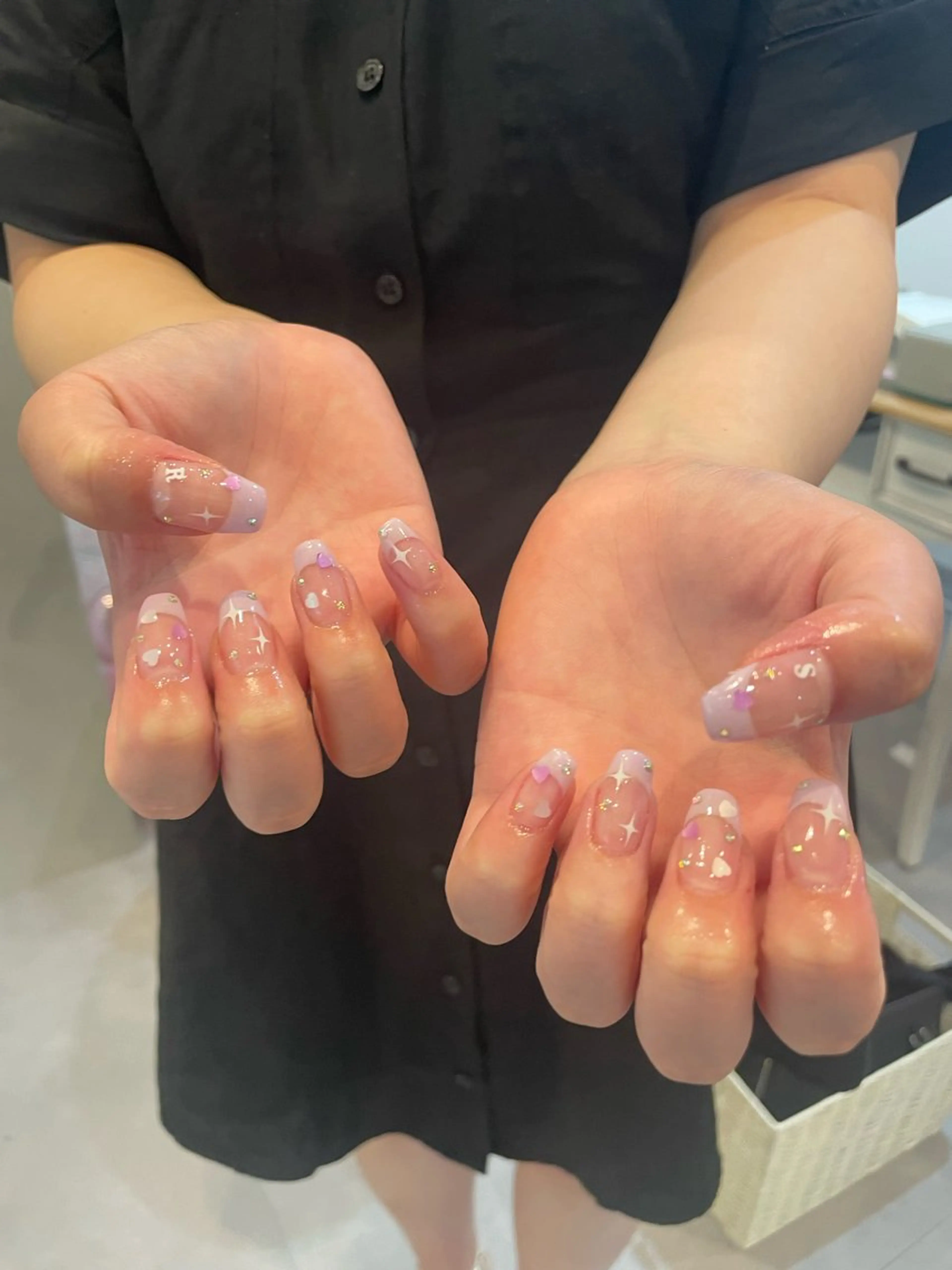 ネイル 束感まつ毛/ネイル/ LED♥KIRARAのマツエク・マツパデザイン