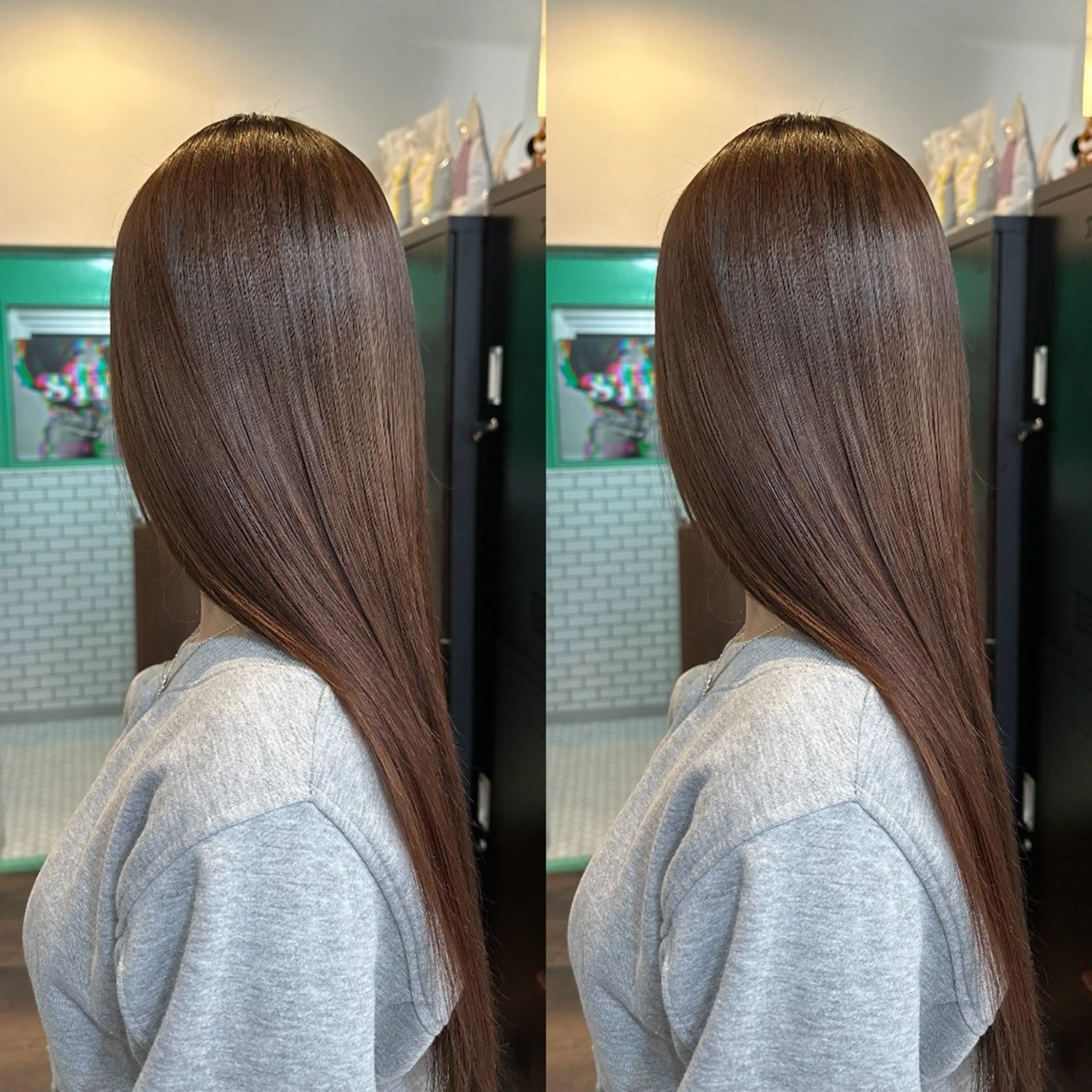 ロング カラー ブラウンカラー エクステ その他 slit kokoroのヘアスタイル
