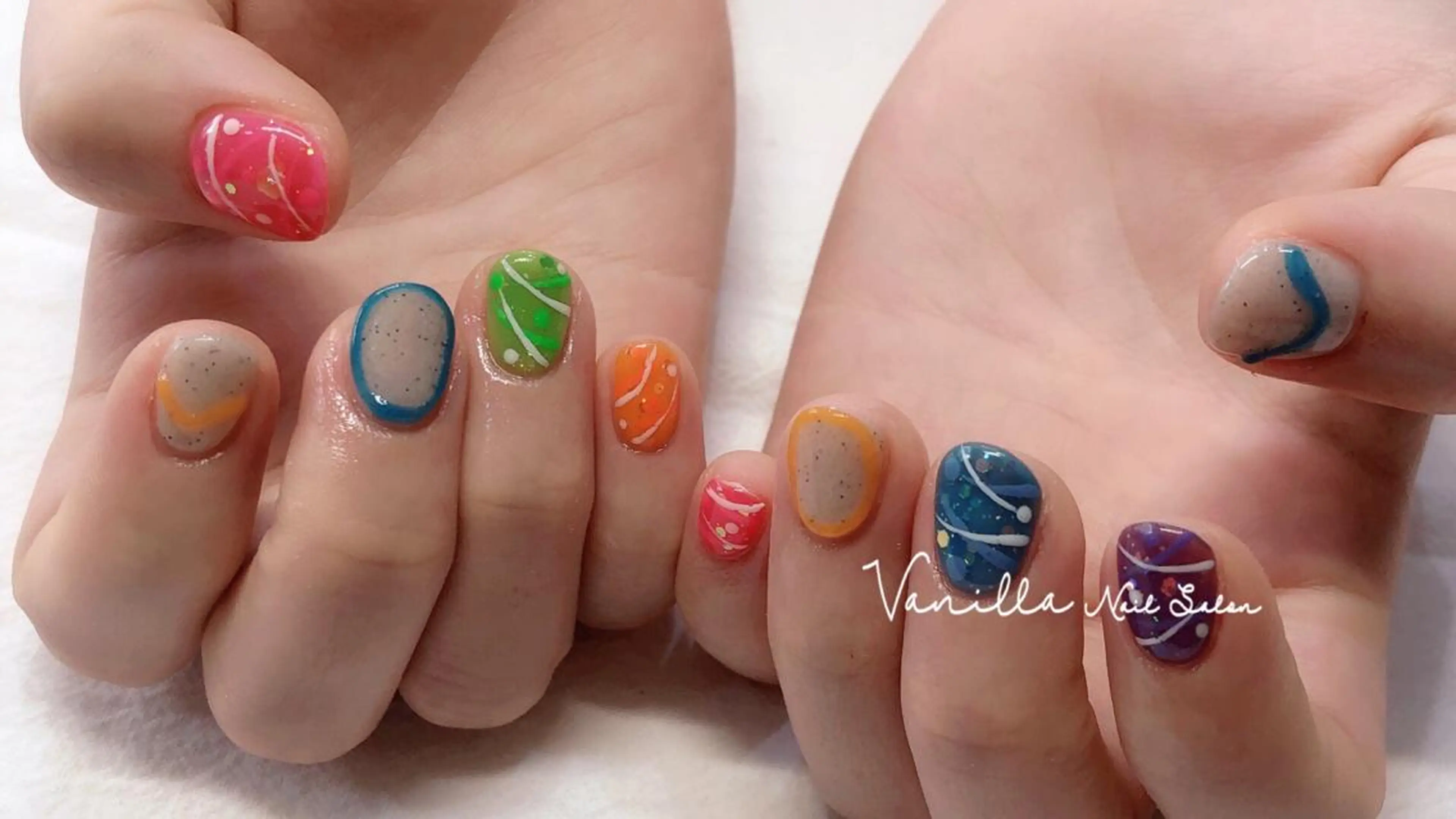 ネイル ハンドネイル Vanilla nail salonのネイルデザイン