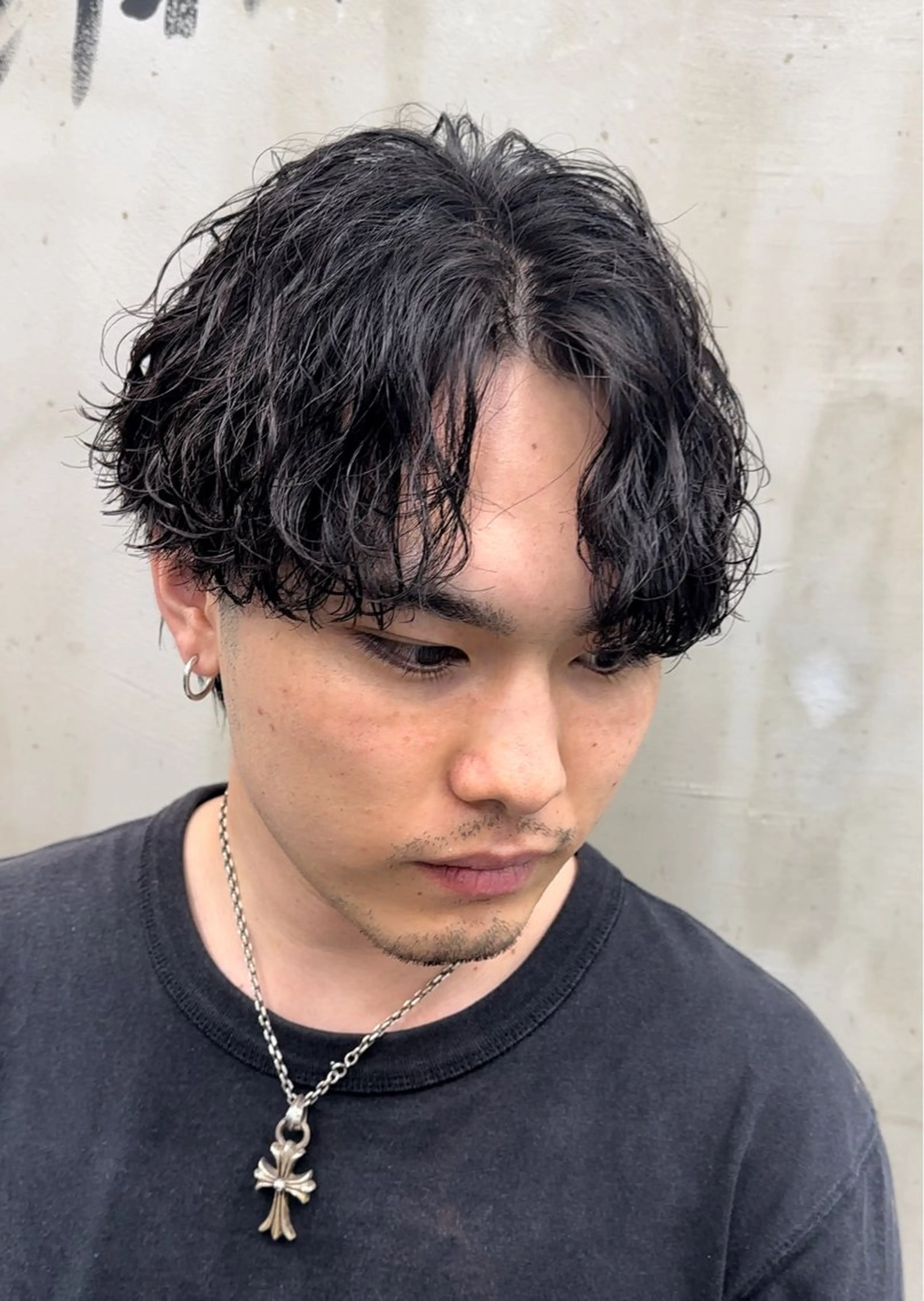 パーマ メンズ メンズ特化💥 ショートスタイル💥のヘアスタイル