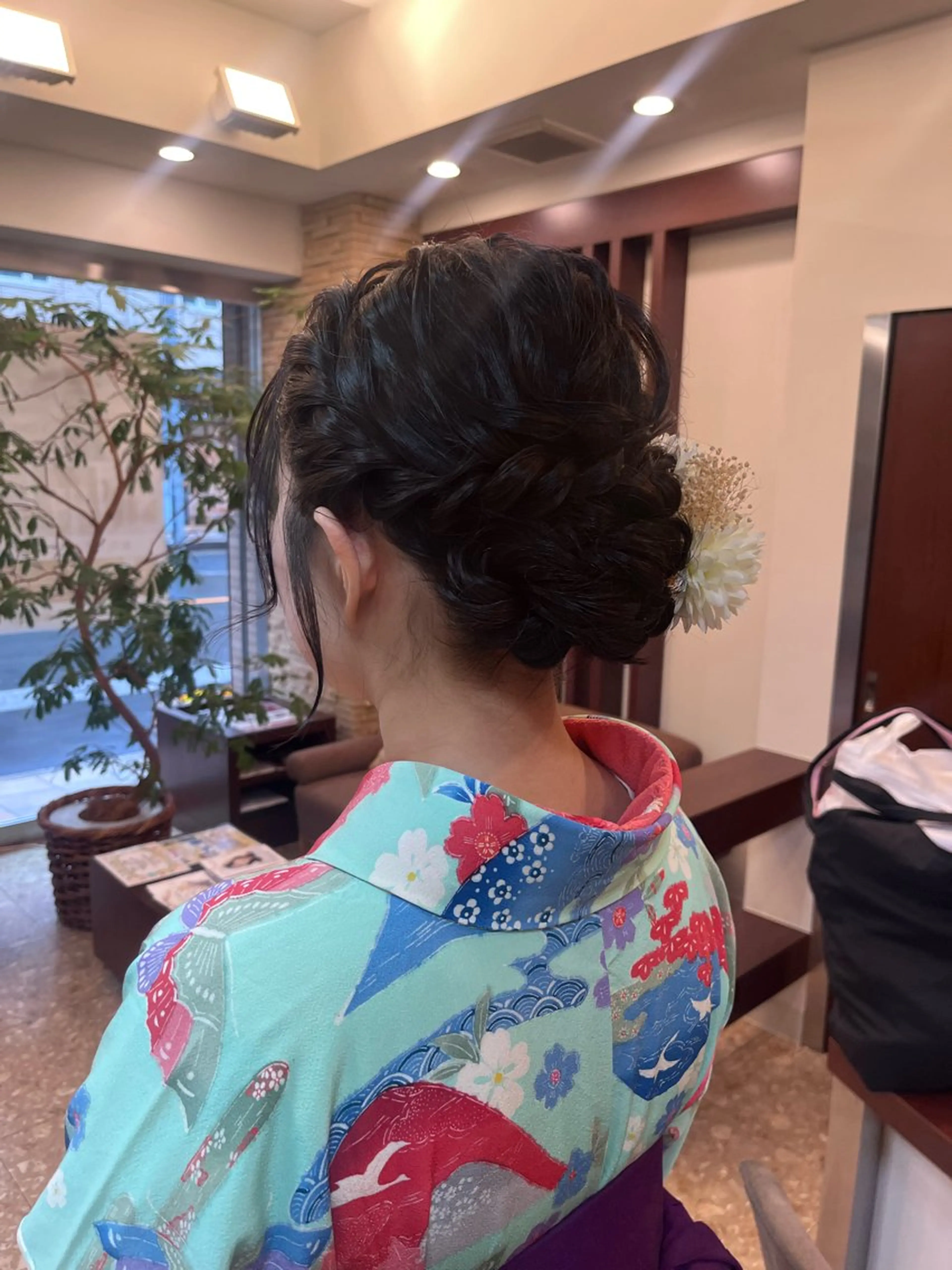 ヘアアレンジ 卒業式のヘアスタイル ヘアセット ロングレイヤー 🤍山内　飛鳥🤍のヘアスタイル