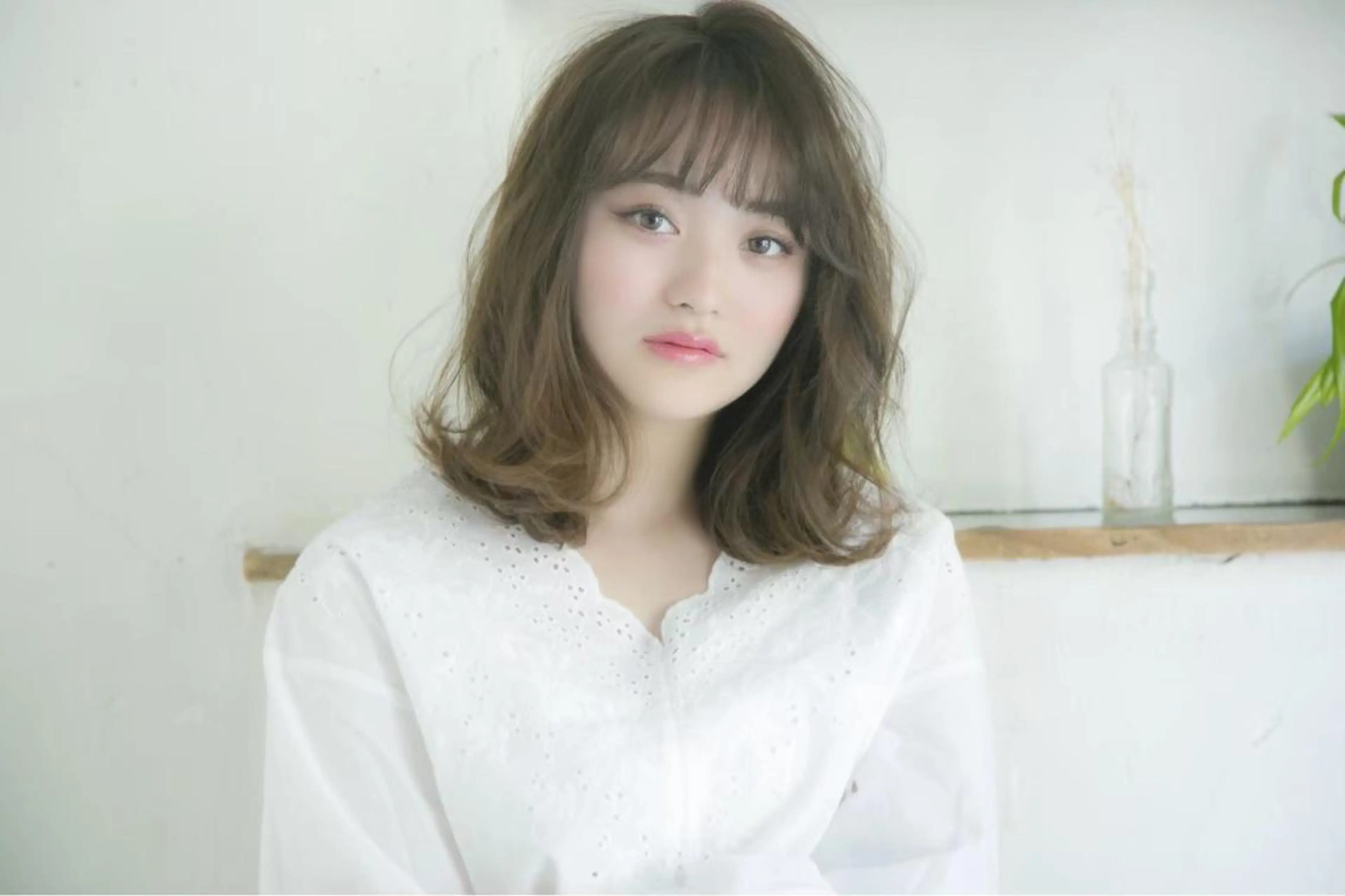 ミディアム カット ヘアカラー トリートメント 🌟モテ髪ショート 🌟店長　津賀涼のヘアスタイル