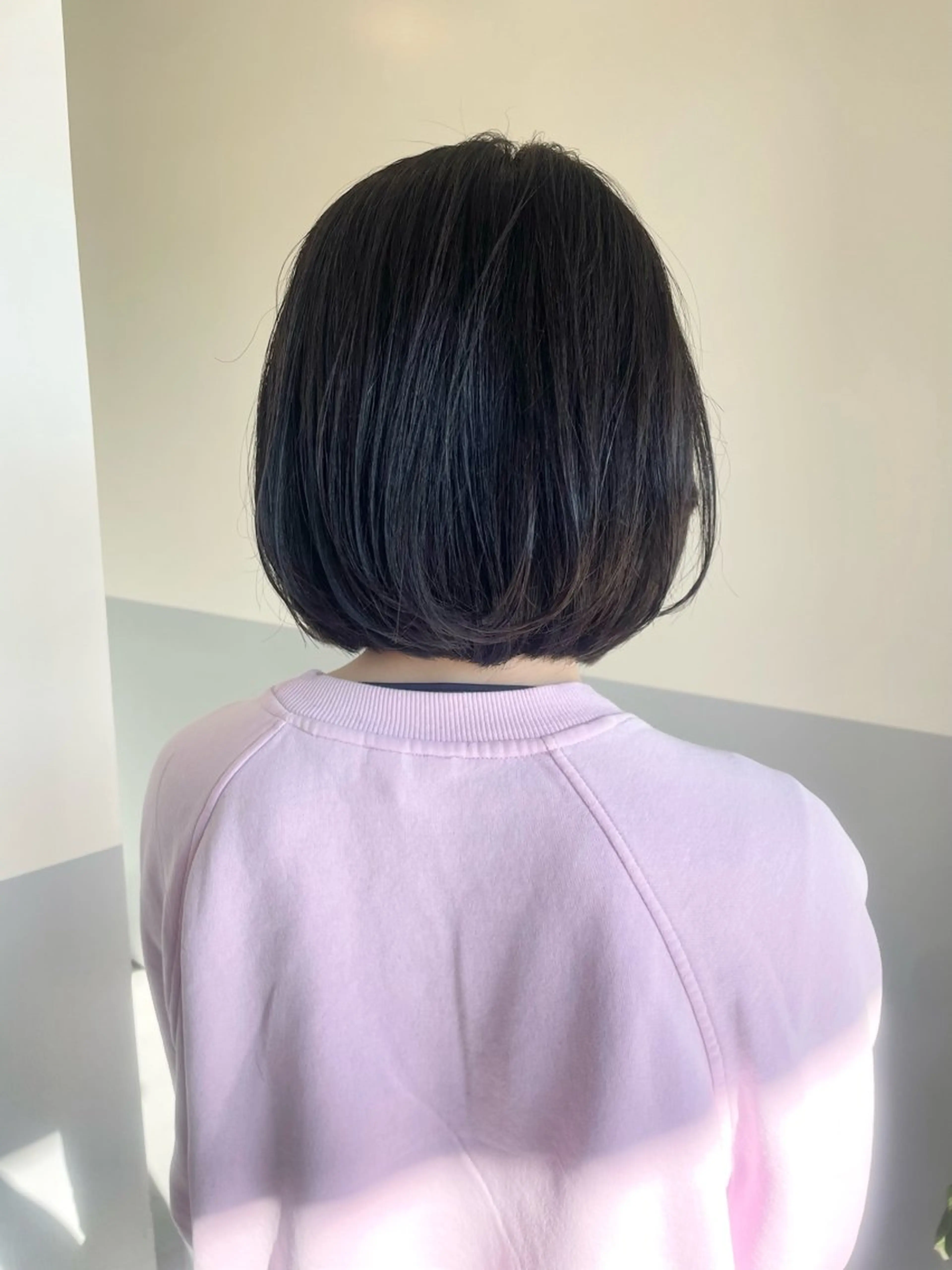 ショート ボブ レイヤーカット 小久保 里紗のヘアスタイル