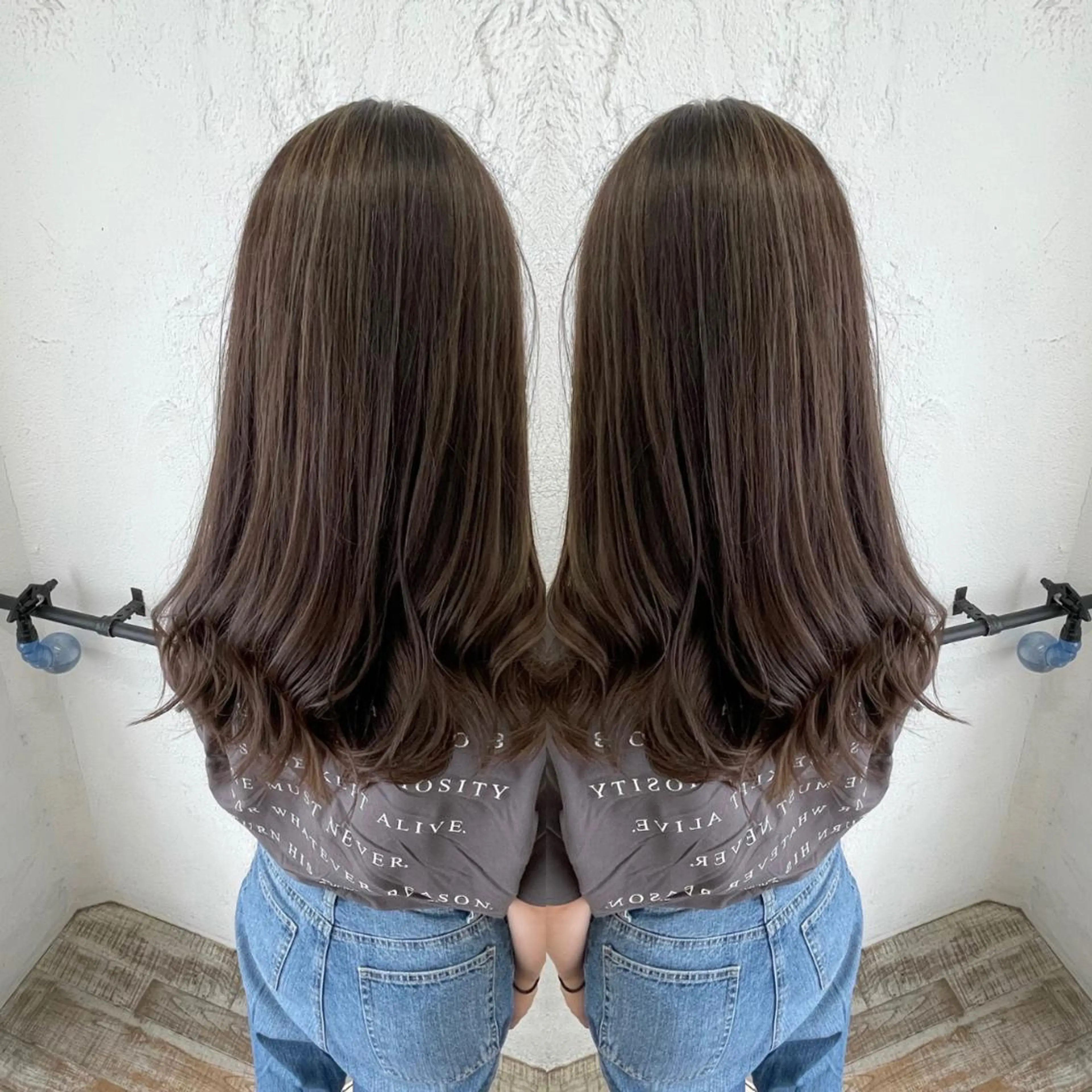 ロング カラー ギャルの革命児 秀斗のヘアスタイル