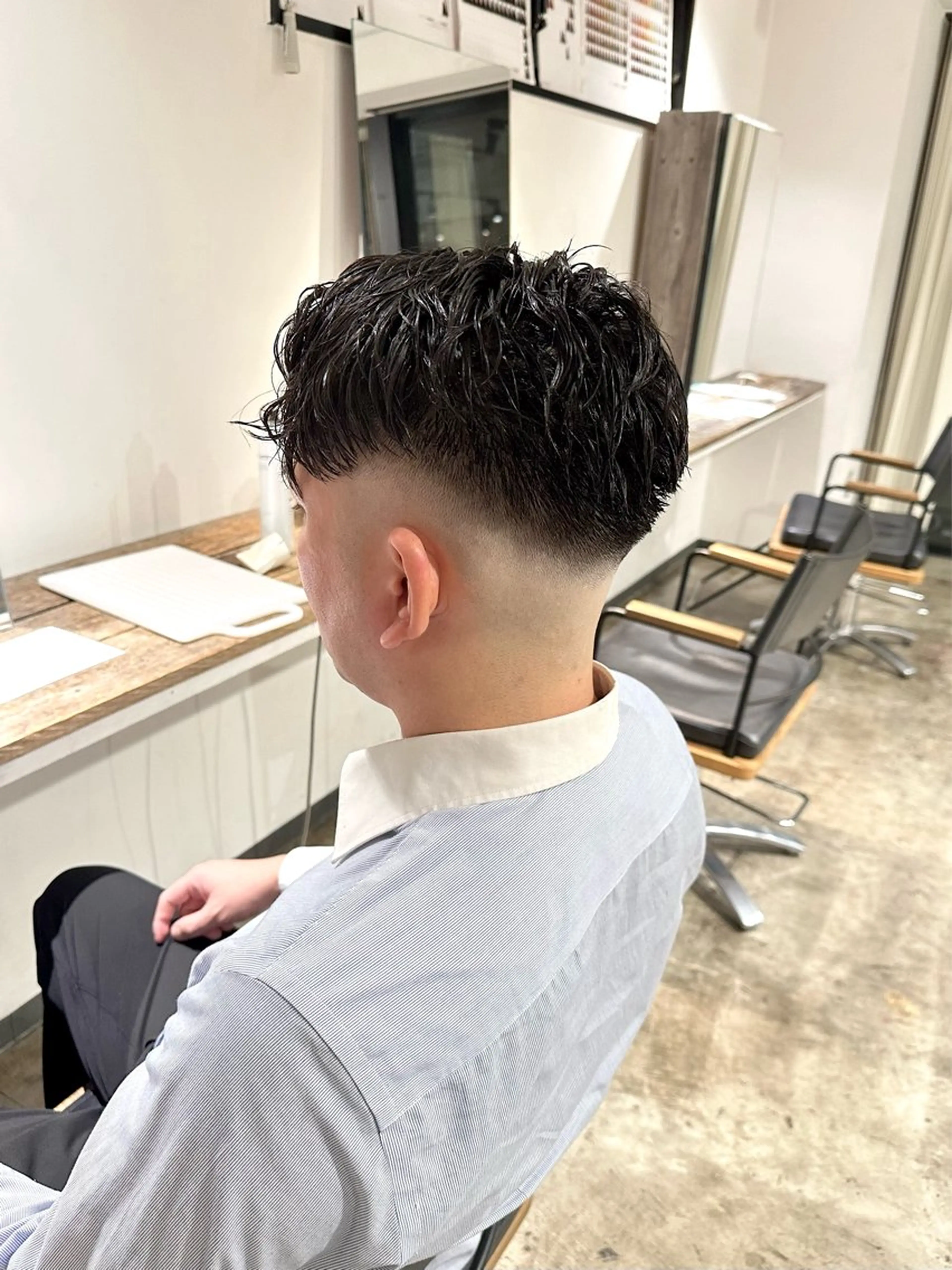 メンズ フェードカット スキンフェード カット 骨格補正施術/メンズ 専門美容師/YUYAのヘアスタイル