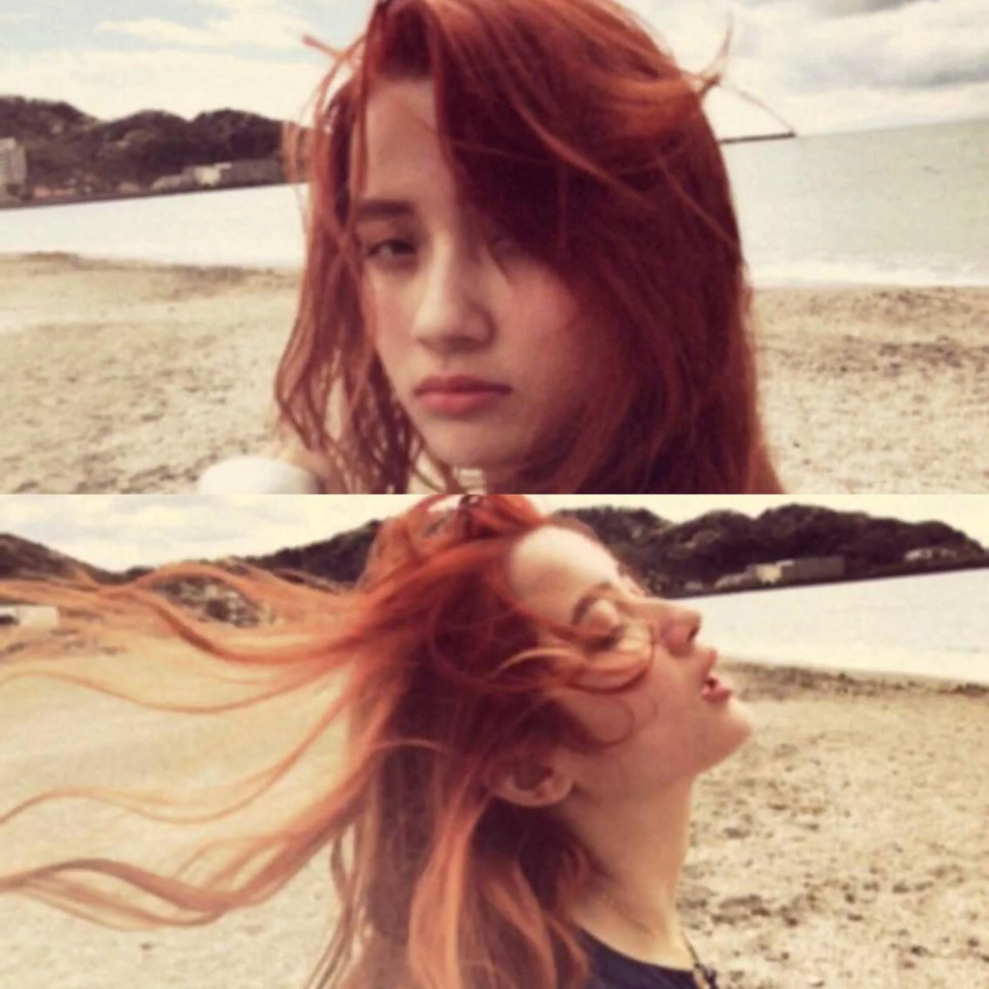 ロング sand&rose所属・逗子葉山 ナオイカイラのヘアスタイル