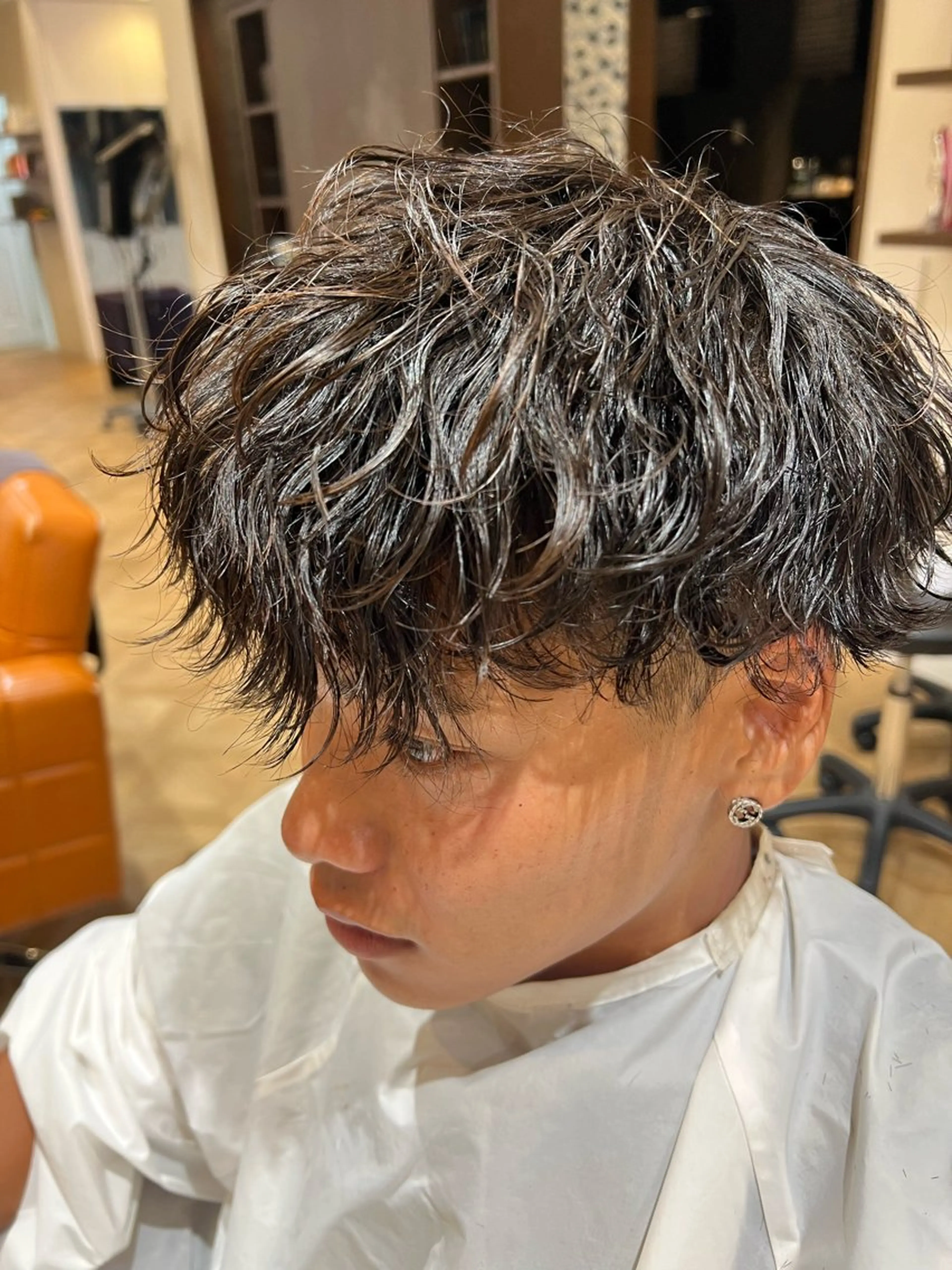 パーマ メンズ SINC YUME まつパ・メンズカットのヘアスタイル