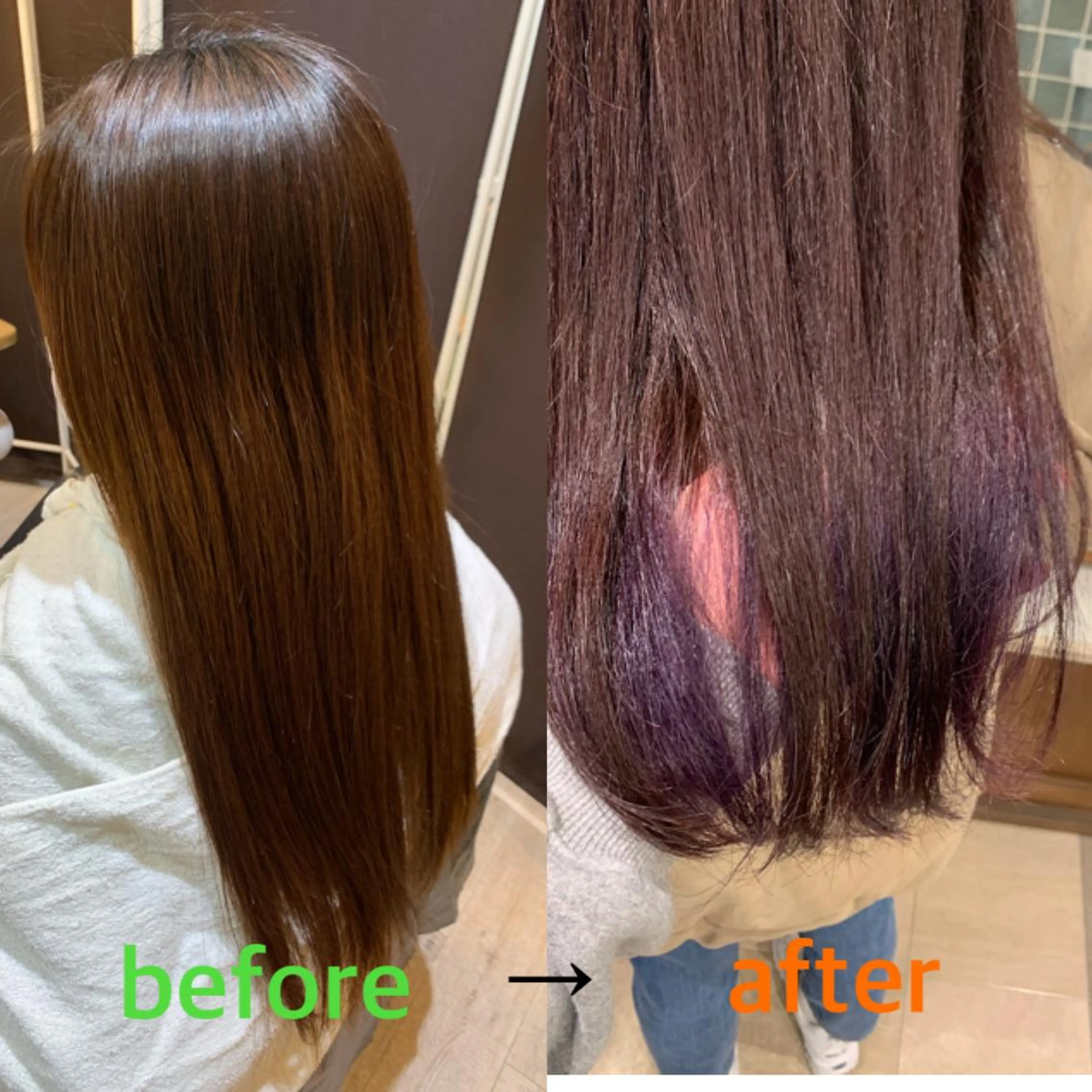 ロング 🦋ふくい あやの🦋のヘアスタイル