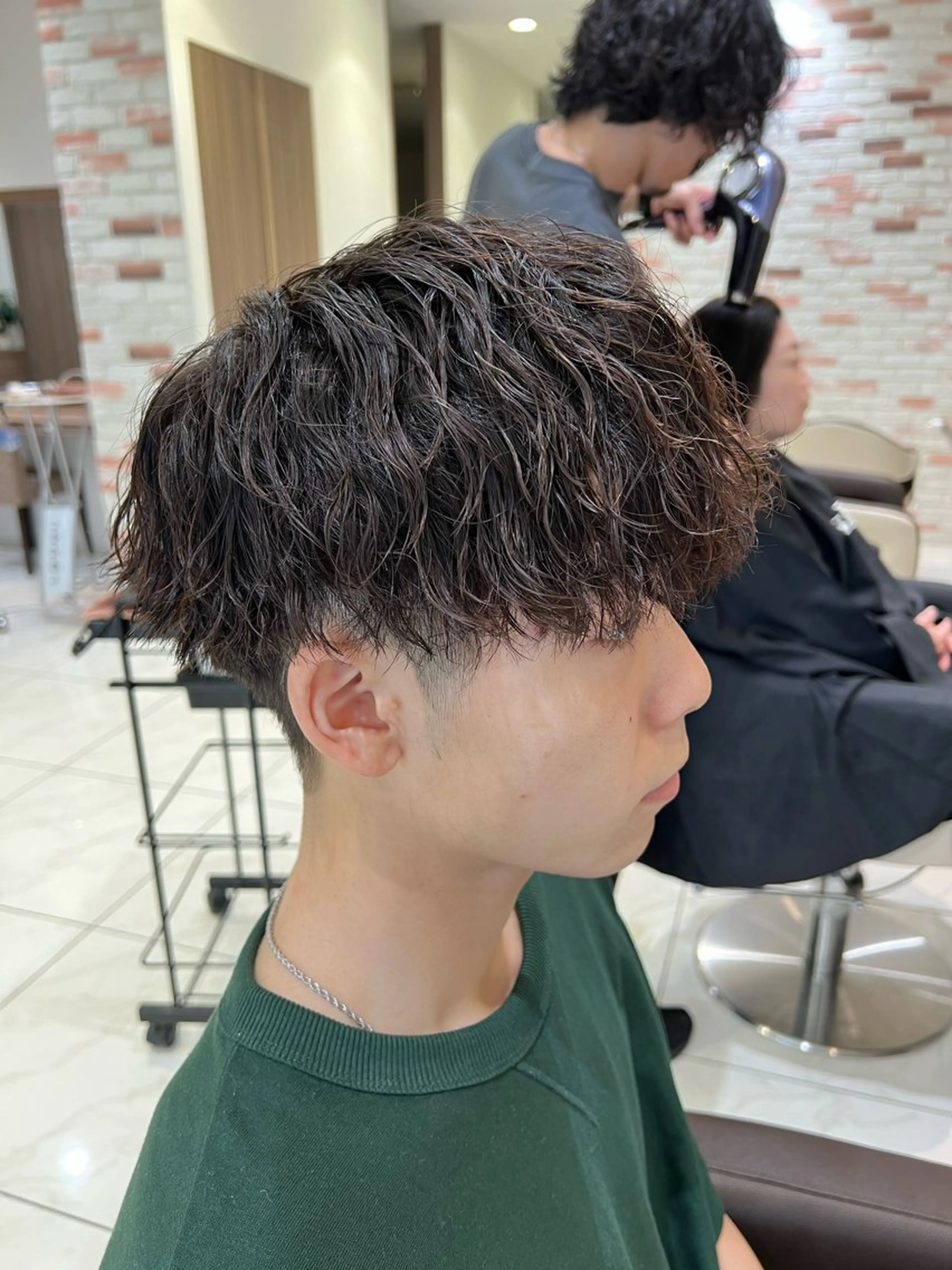 パーマ メンズ カット パーマ メンズ似合わせ特化/ 縮毛矯正/佐野友尉のヘアスタイル