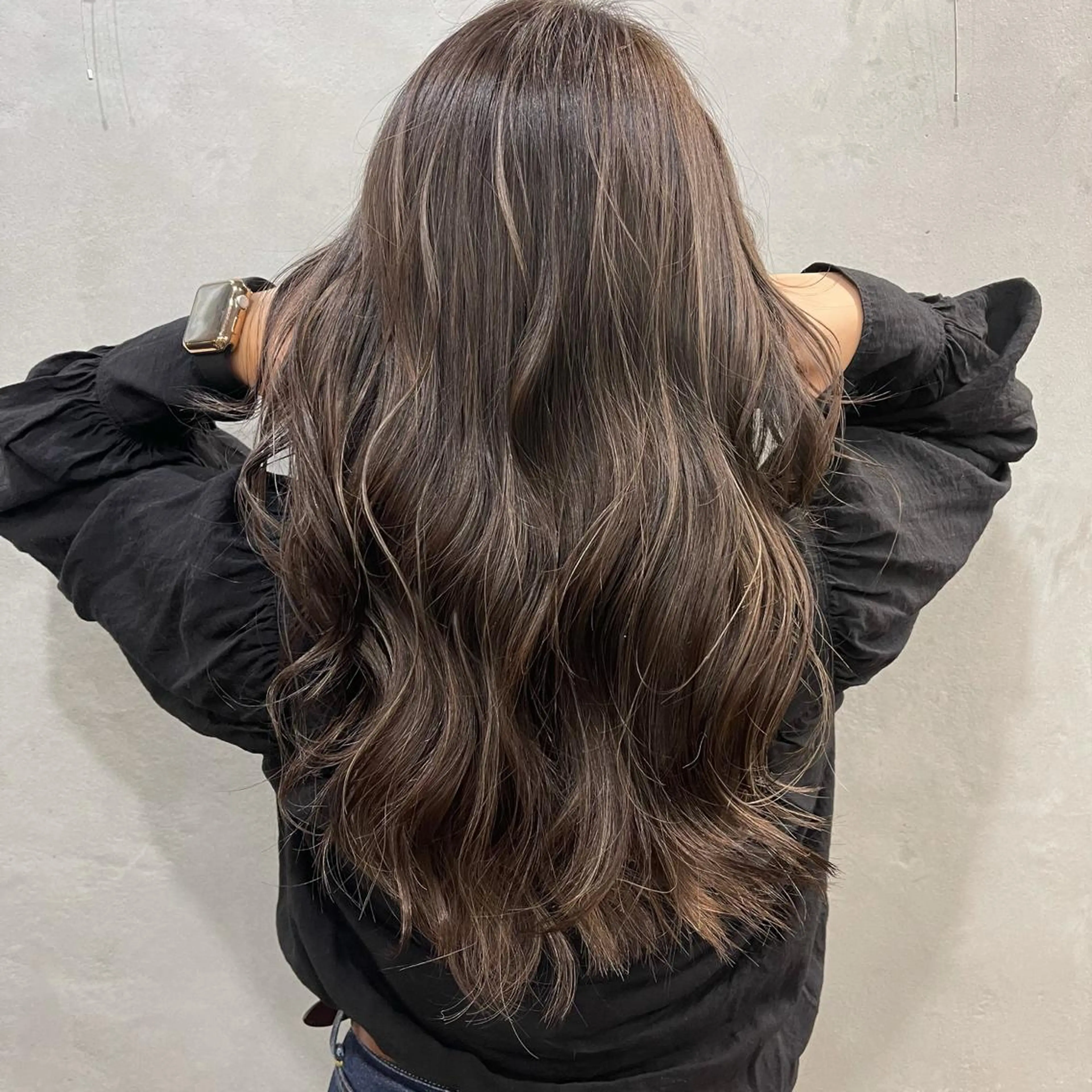 セミロング ブリーチダブルカラー 【koide】のヘアスタイル