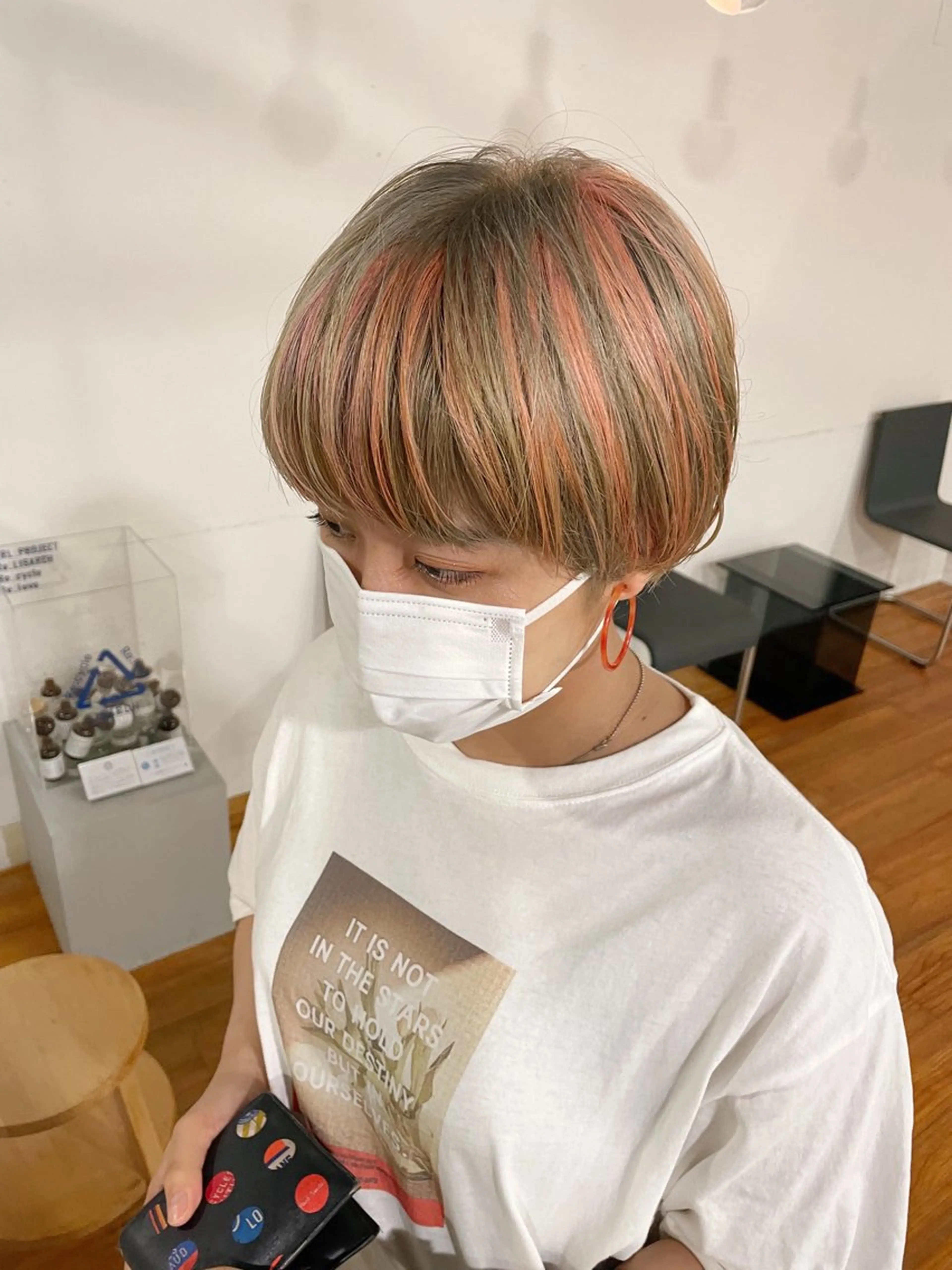 ミニモ限定 ダブルカラー（ケアブリーチ）＋3stepトリートメントの写真