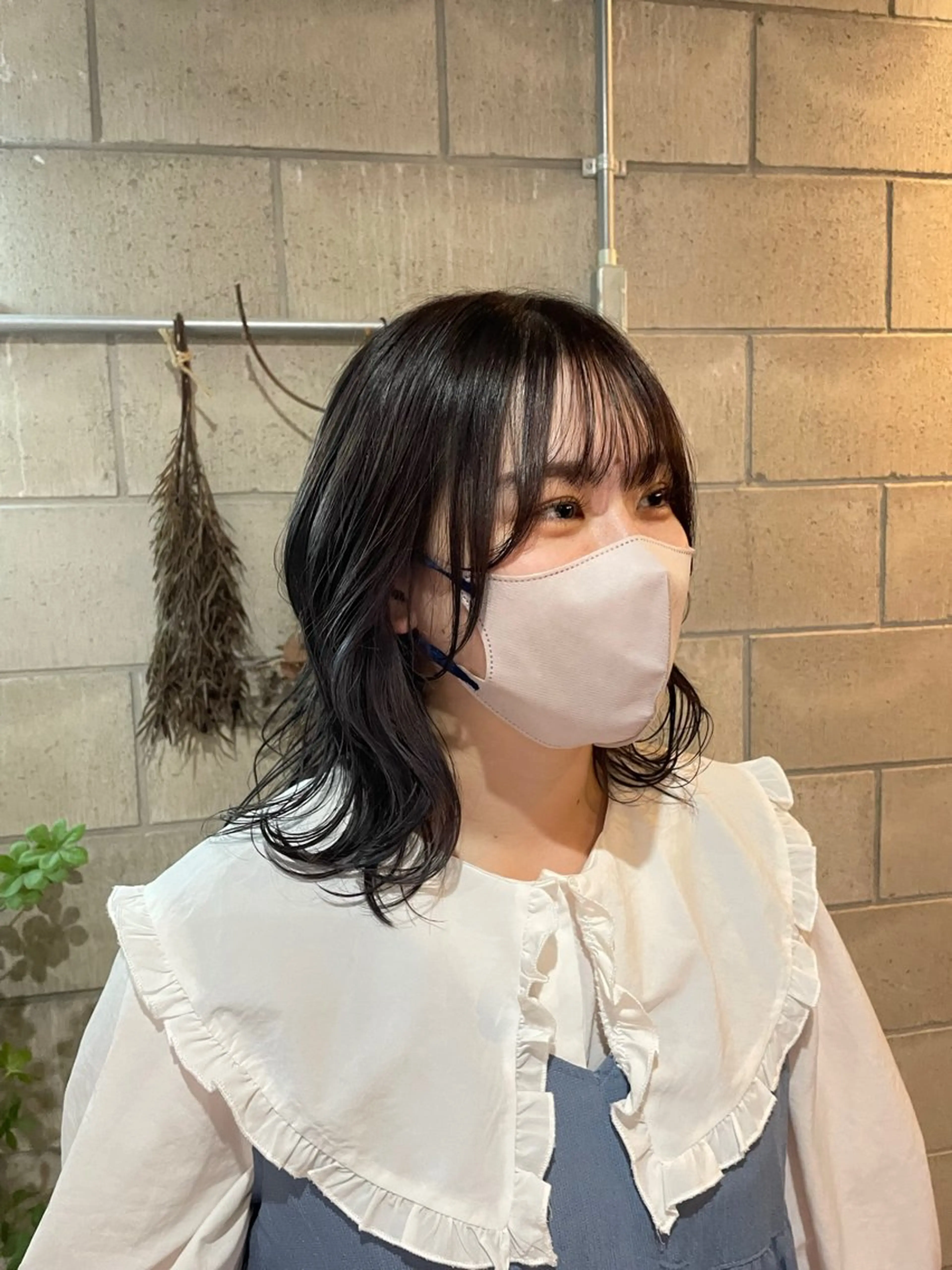 ミディアム カラー 艶髪/透明感カラー/ 韓国/nonokaのヘアスタイル