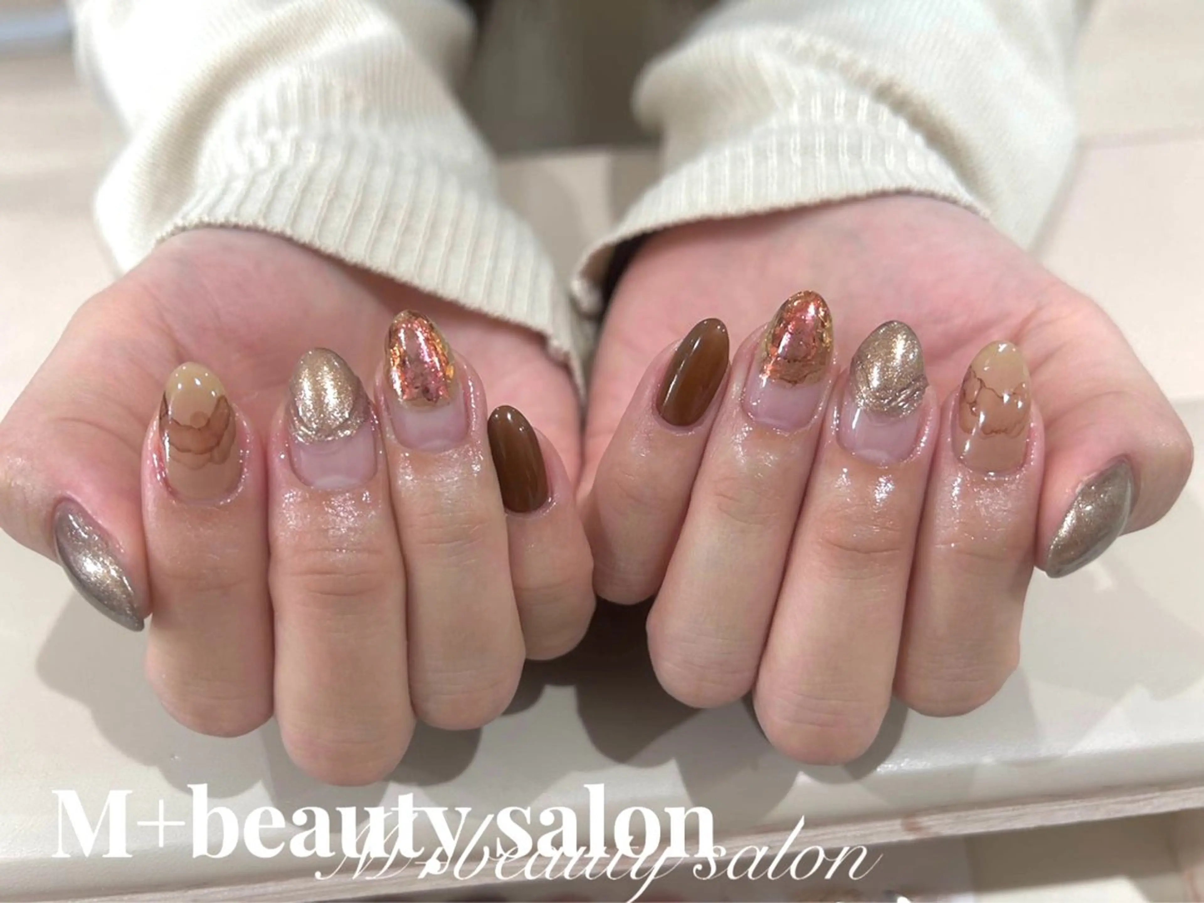 ネイル M+  Beauty Salonのネイルデザイン