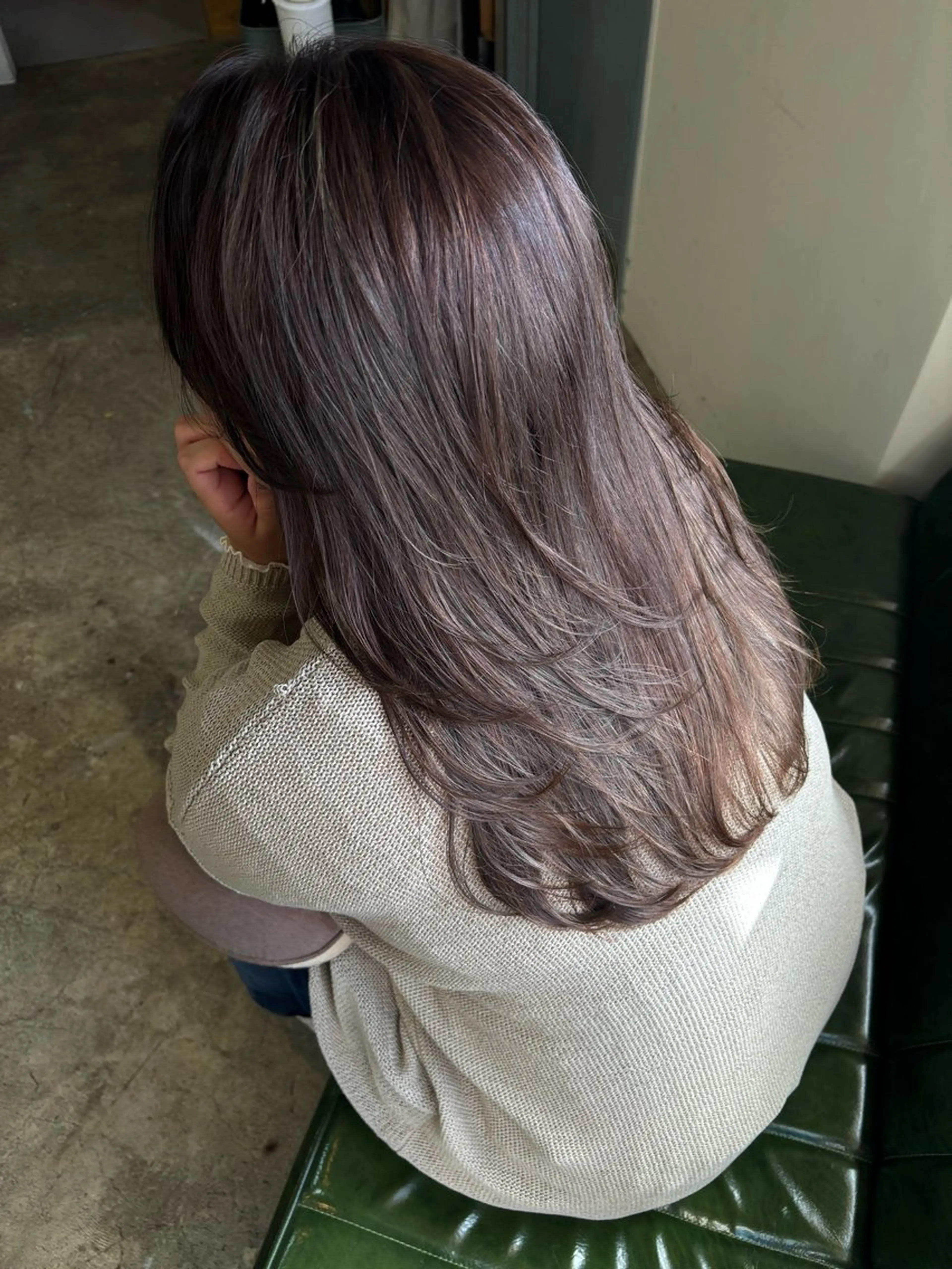 ロング カラー カット ヘアカラー Hair lol nico La所属・ヘアーロウル ニコラのヘアスタイル