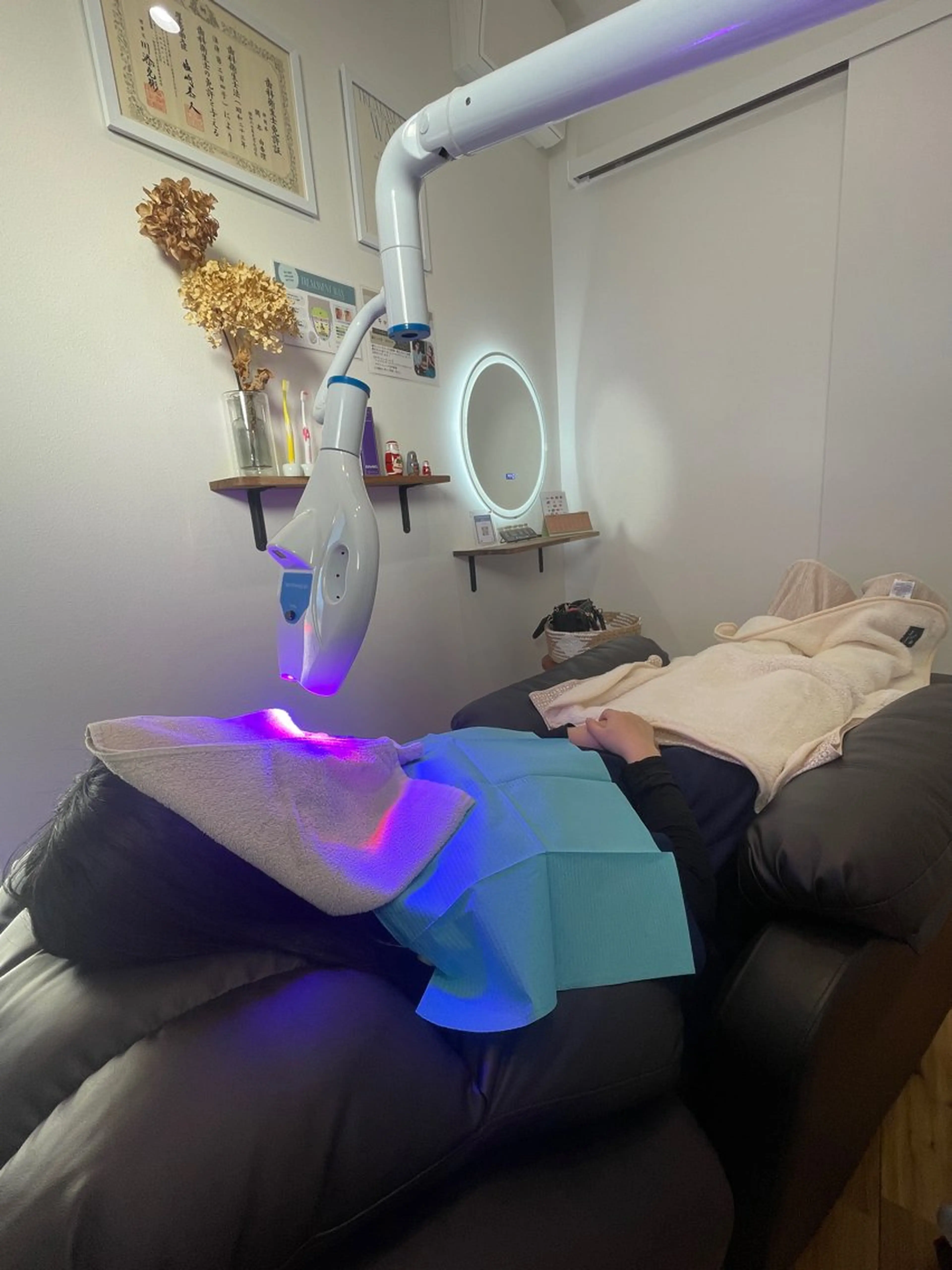 【まずはこれ！】カウンセリング付き！お試しセルフホワイトニング2回コース〈8分×2回〉の写真