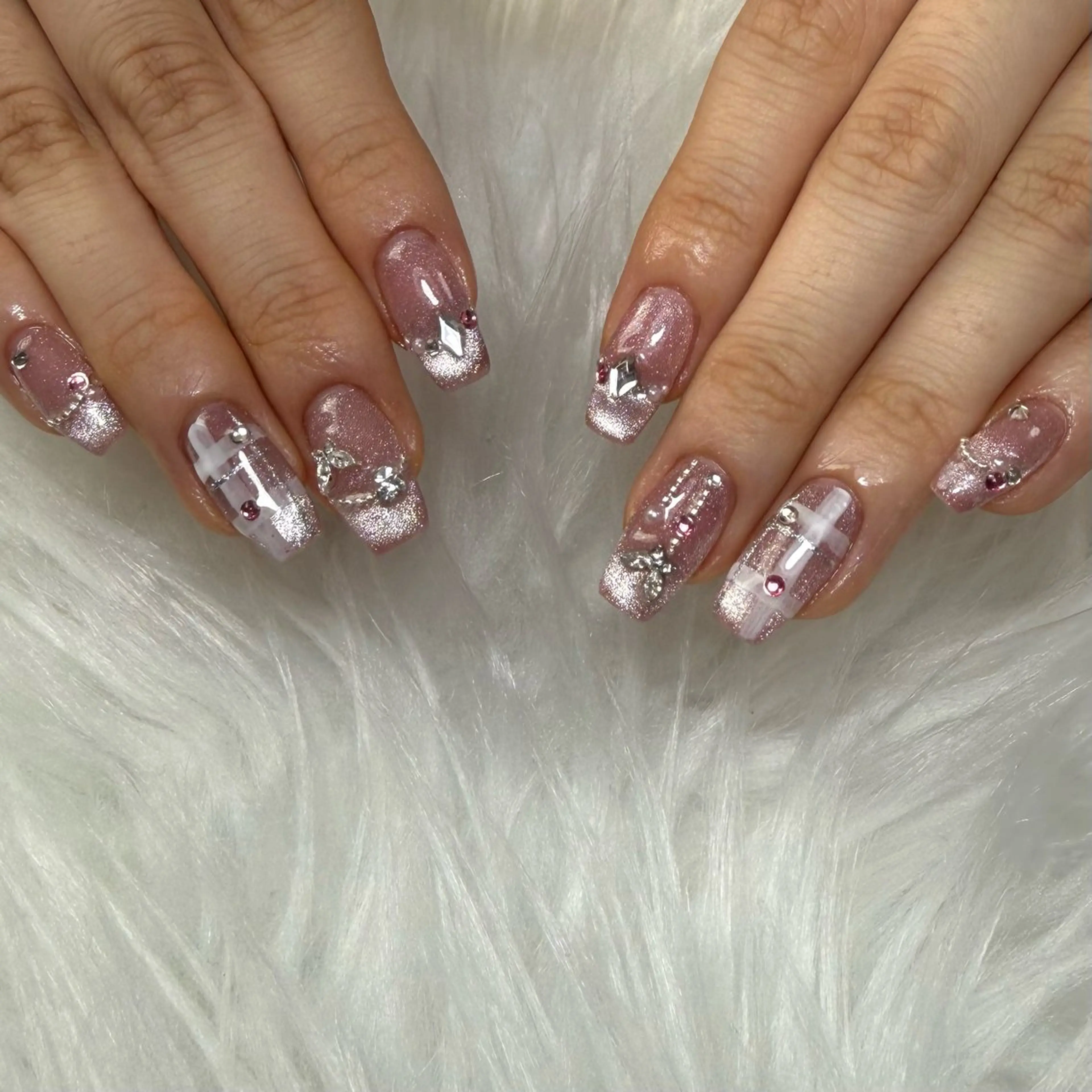 ネイル 成人式 ハンドネイル L'ino nailのネイルデザイン
