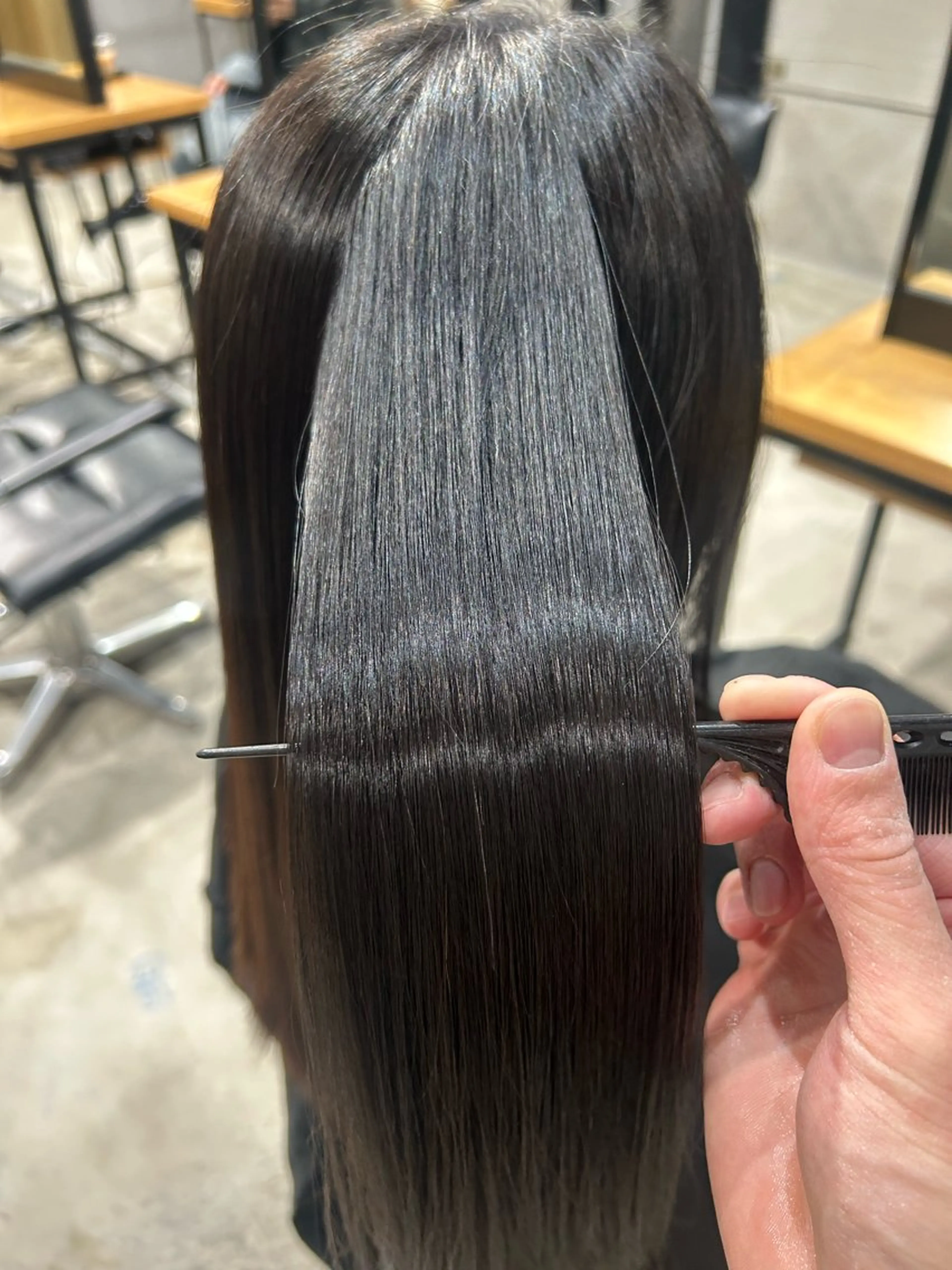 ロング 上野 陽生のヘアスタイル
