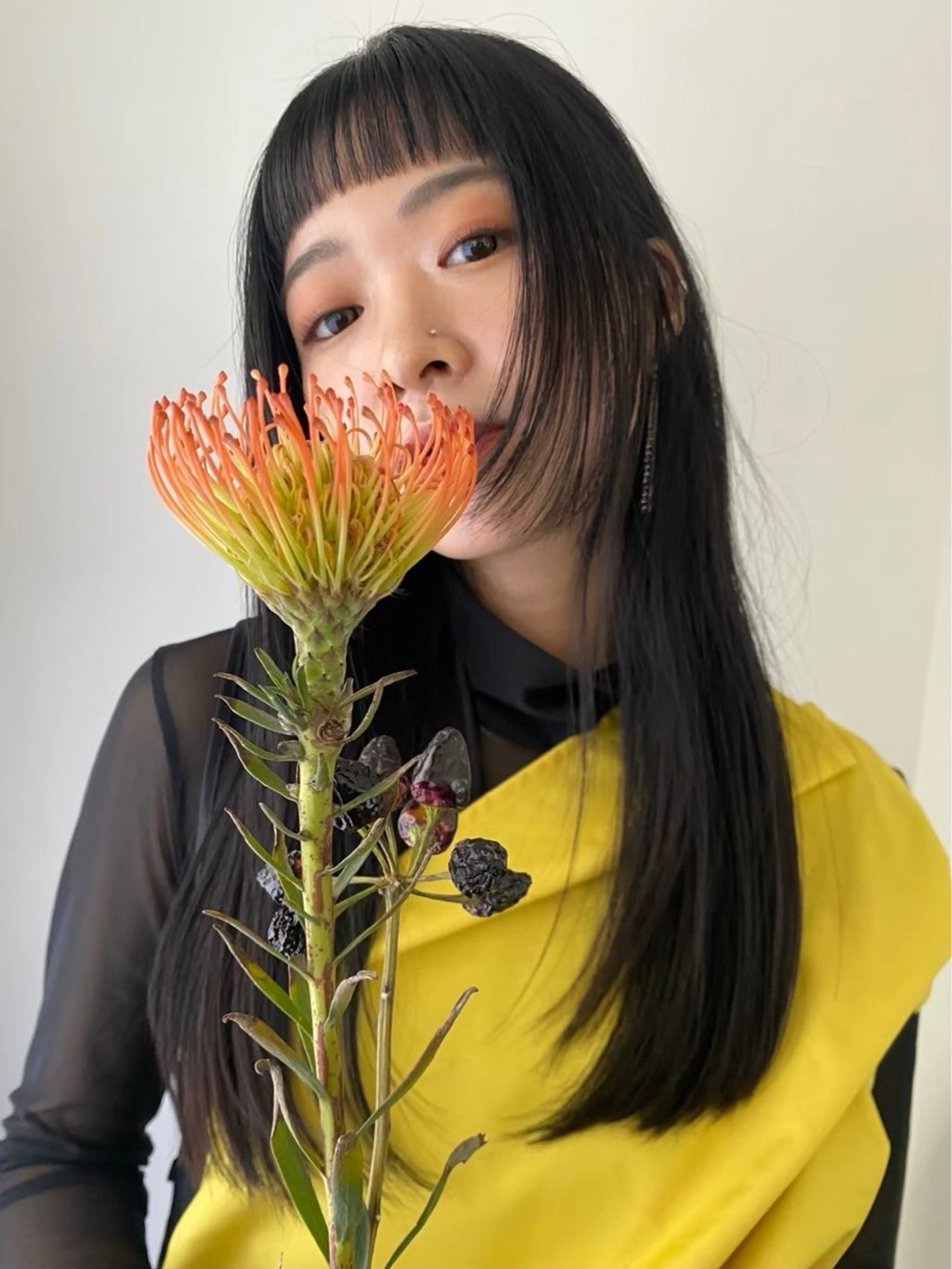 ロング ヘアカラー ダブルカラー/ 艶カラー／こうきのヘアスタイル