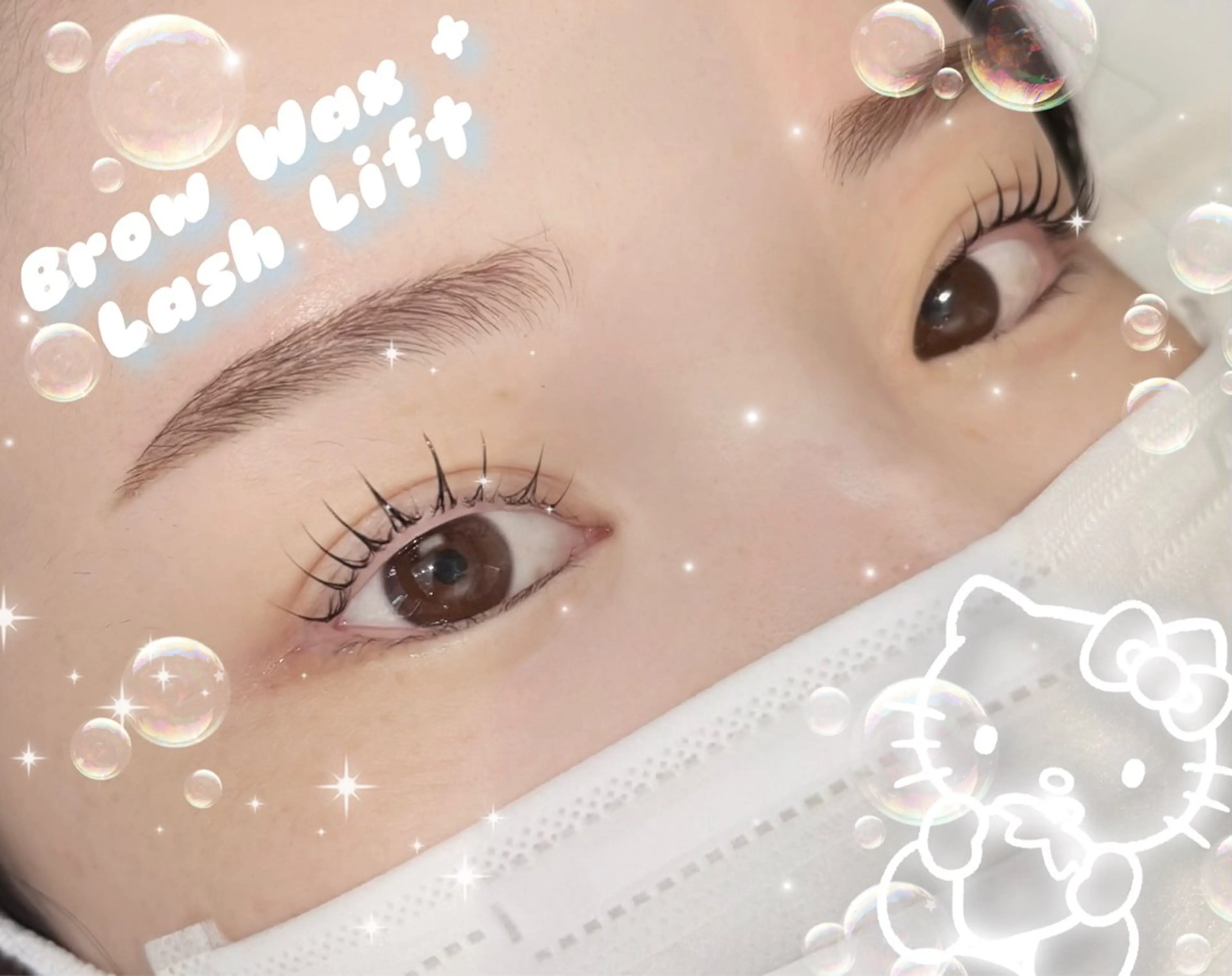 大人気ෆ˚*眉毛ワックス×まつげパーマ☆。.:＊・゜の写真