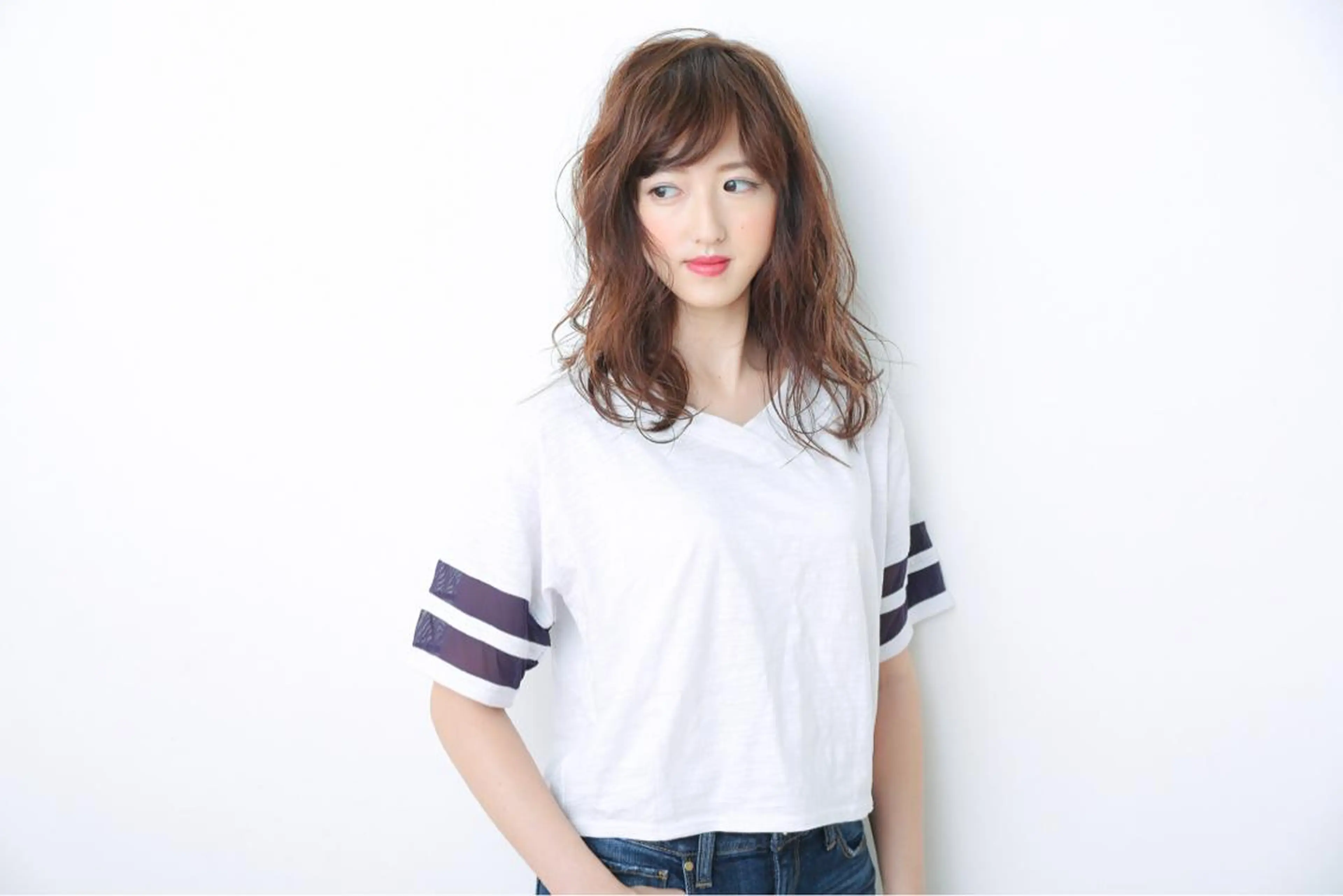 セミロング カラー パーマ ✨U-topia渡邉 大樹【公認資格有】✨のヘアスタイル