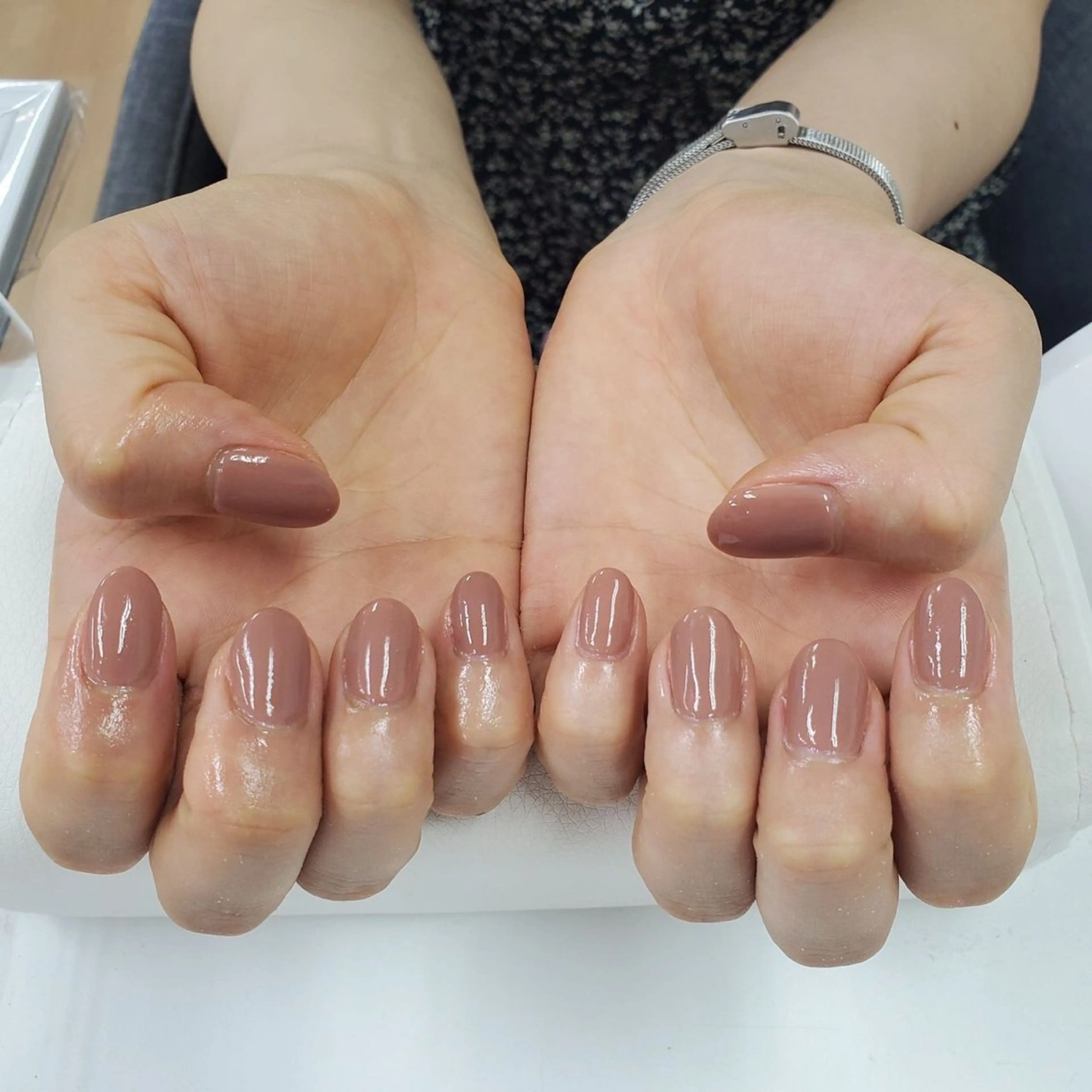 ネイル ワンカラーネイル 自由が丘📍 Belrougeのエステ・リラクイメージ