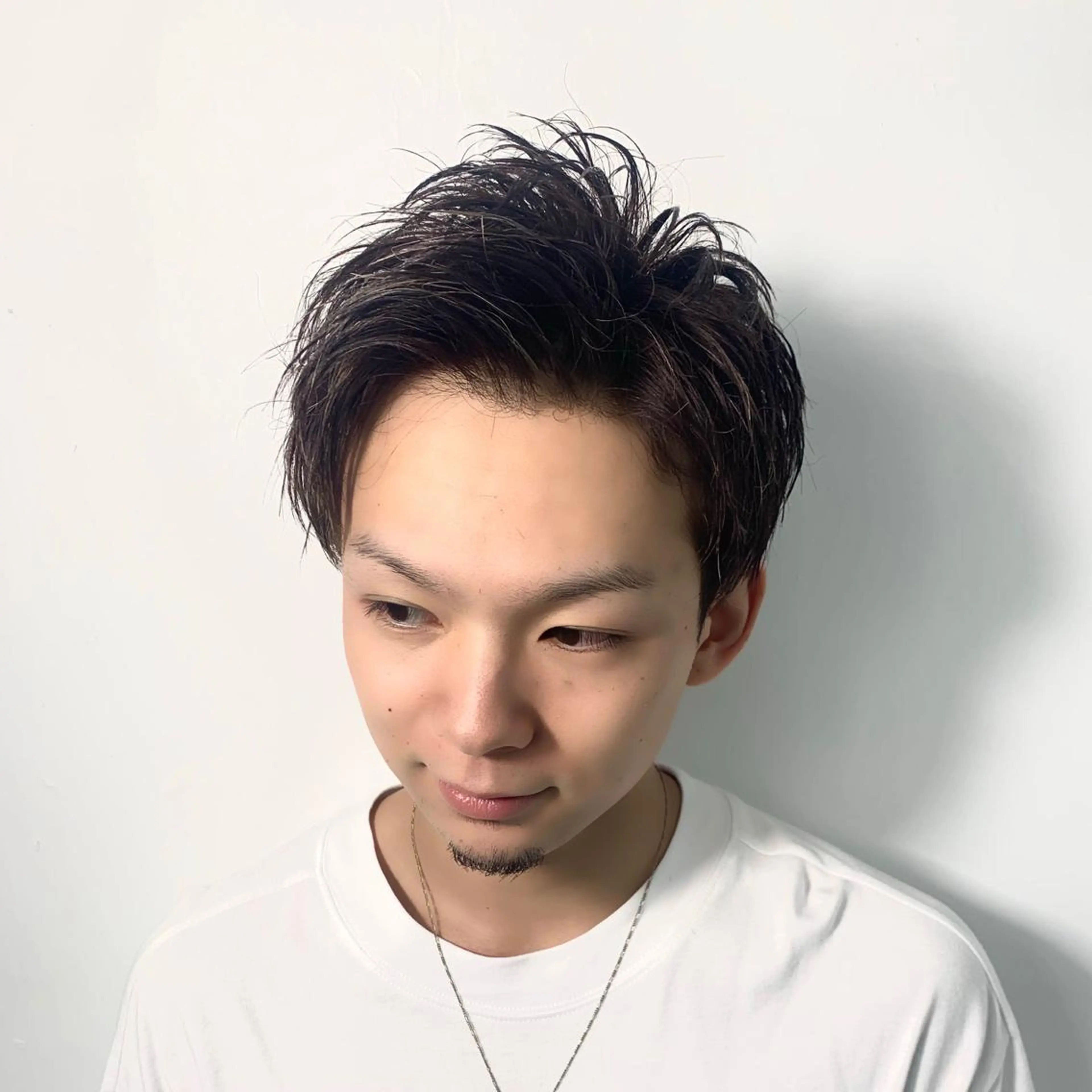 ショート メンズ 柏メンズカットパーマ NO.1タイチのヘアスタイル