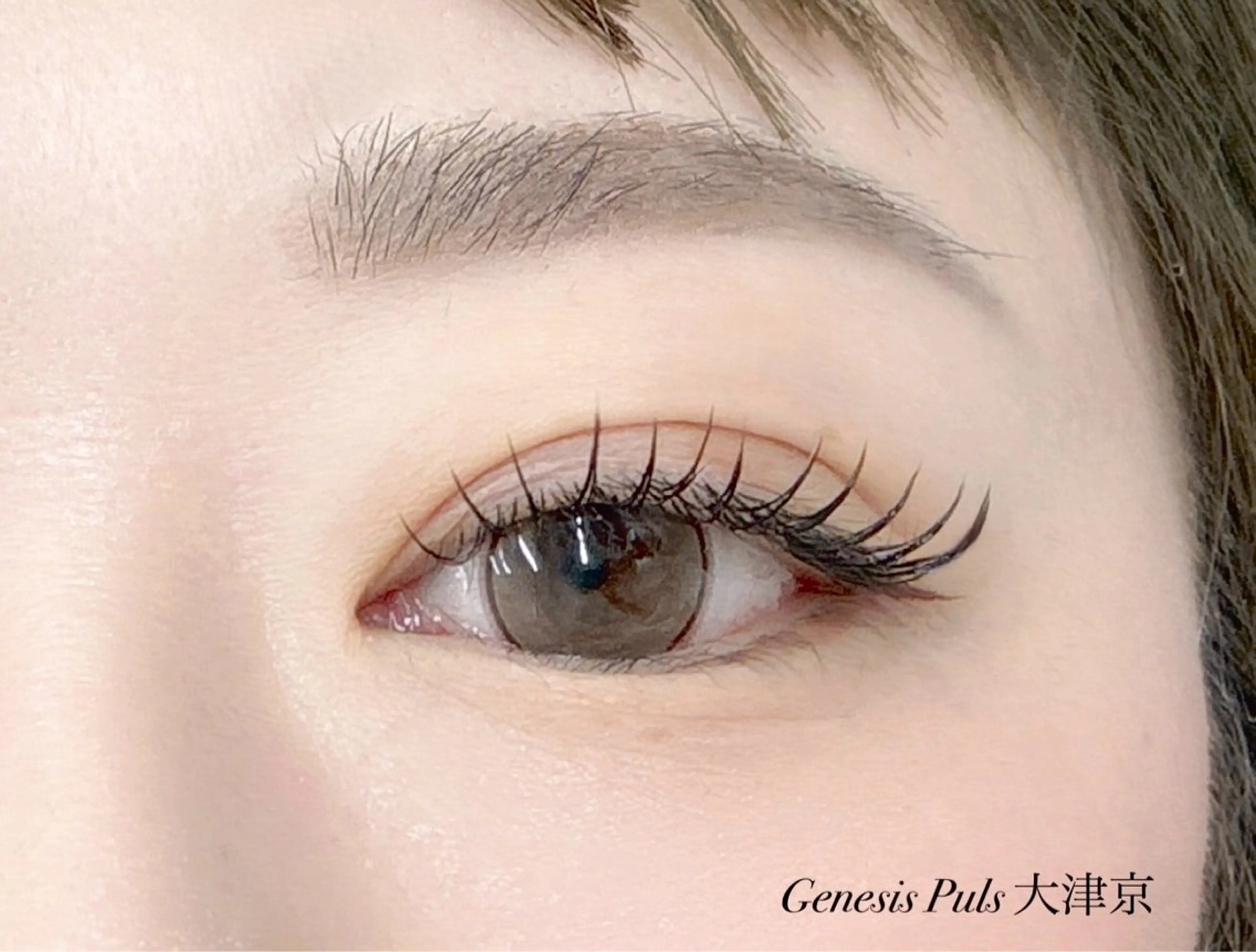 マツエク・マツパ フラットラッシュ Genesis Plus大津京店のマツエク・マツパデザイン