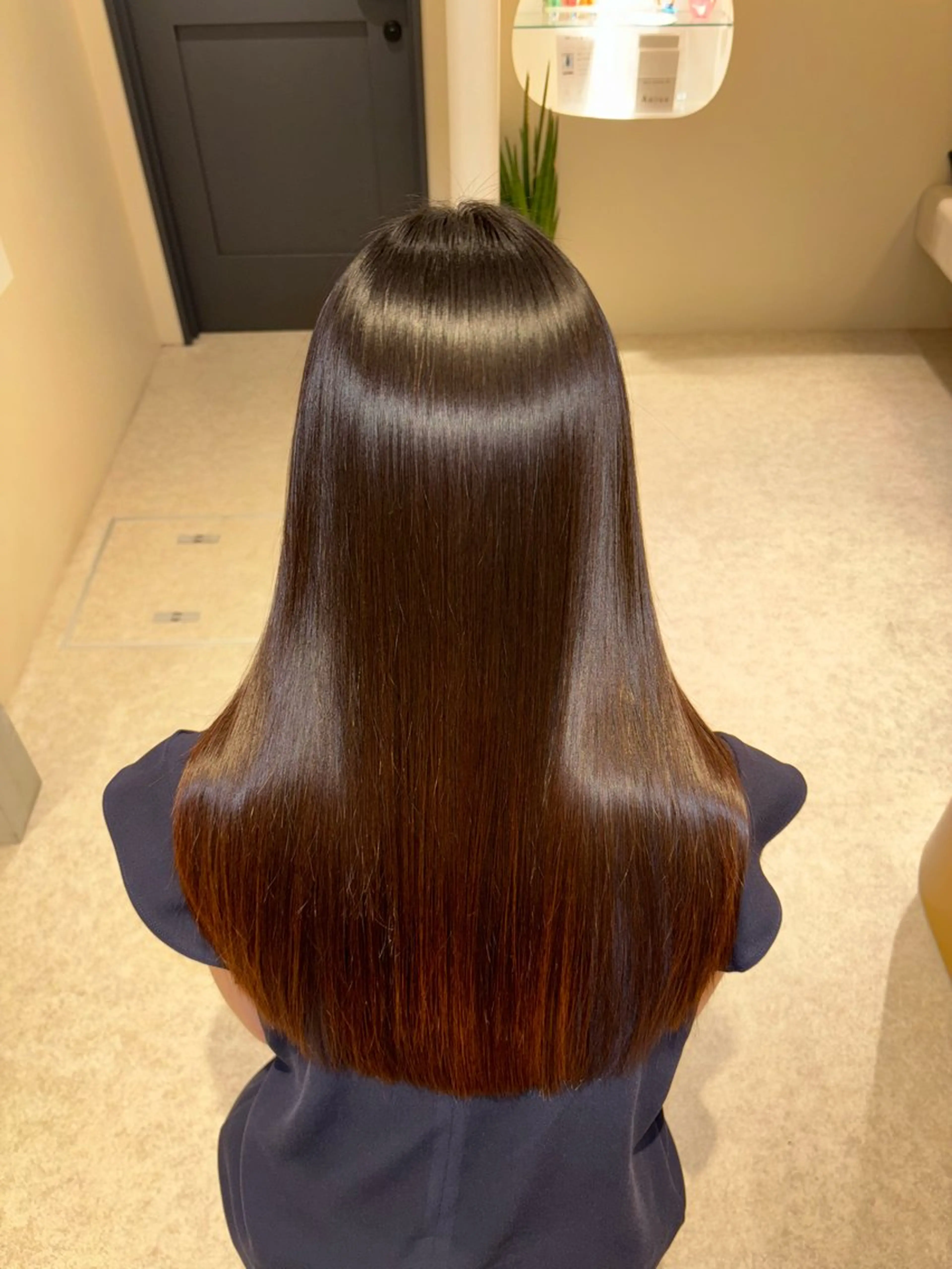 ロング 篠崎 加奈のヘアスタイル