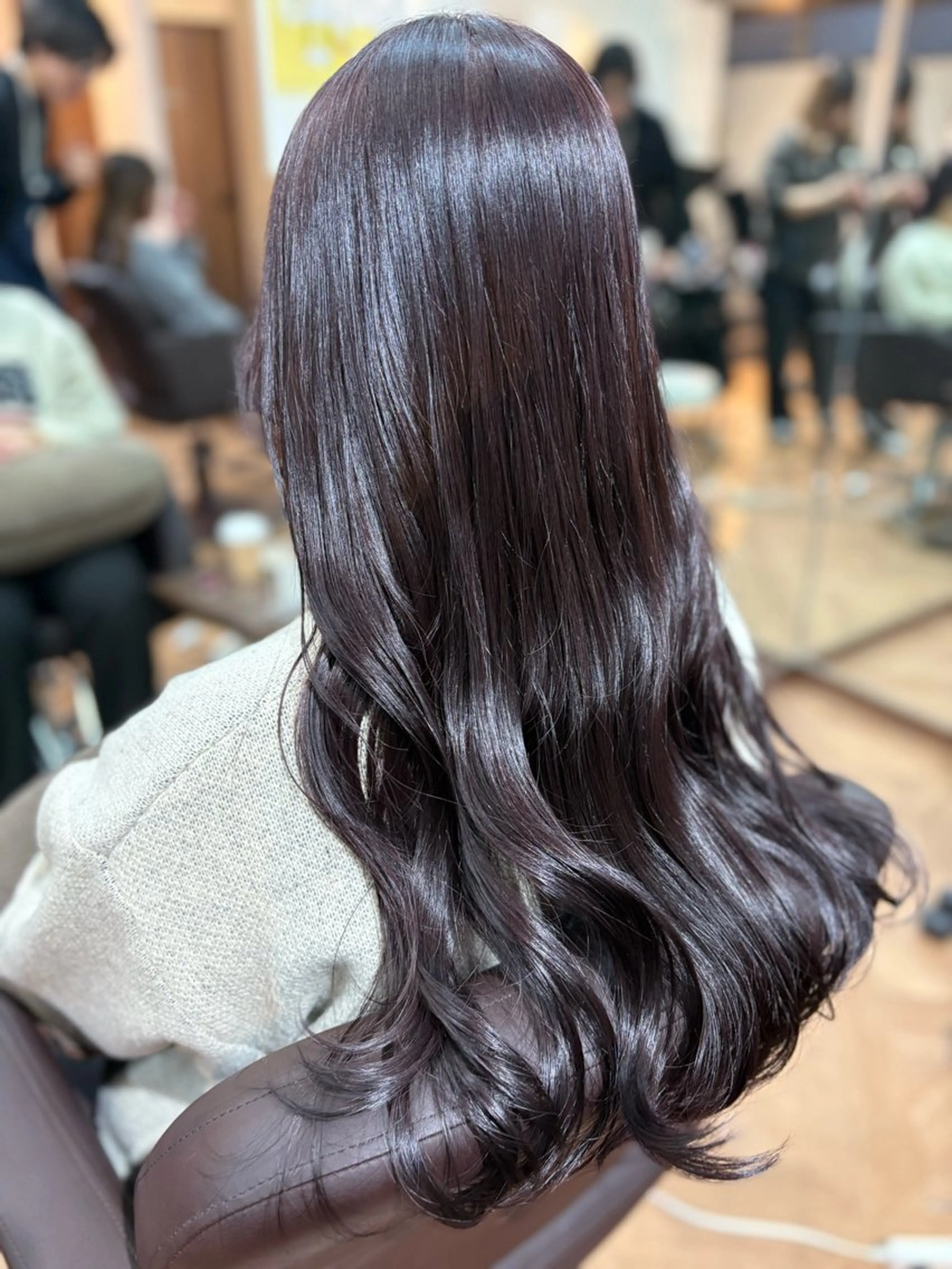 ロング カラー レッドカラー 🍒Ayana🍒 艶カラー🍒のヘアスタイル