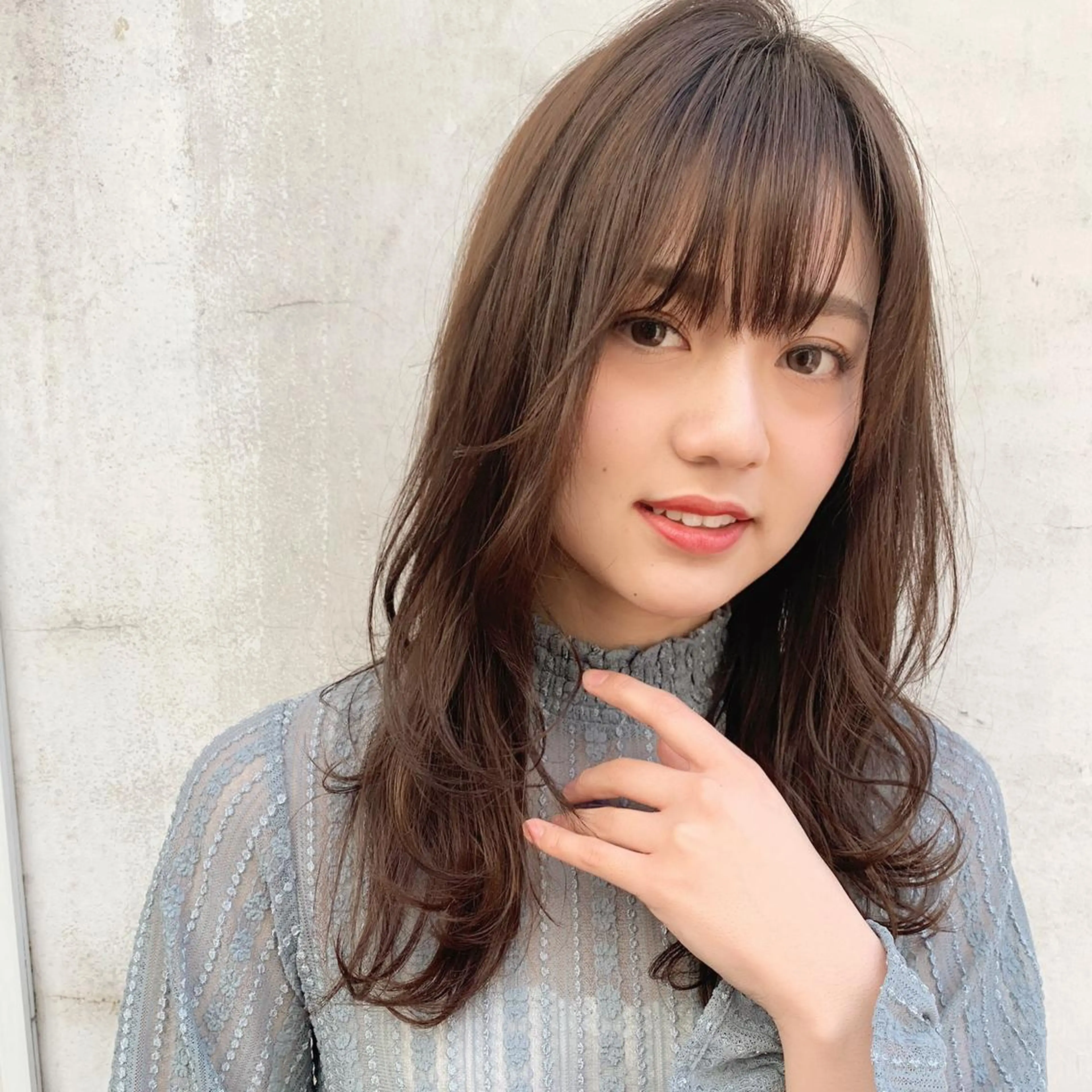 セミロング 髪質改善☆ 縮毛矯正miyuのヘアスタイル