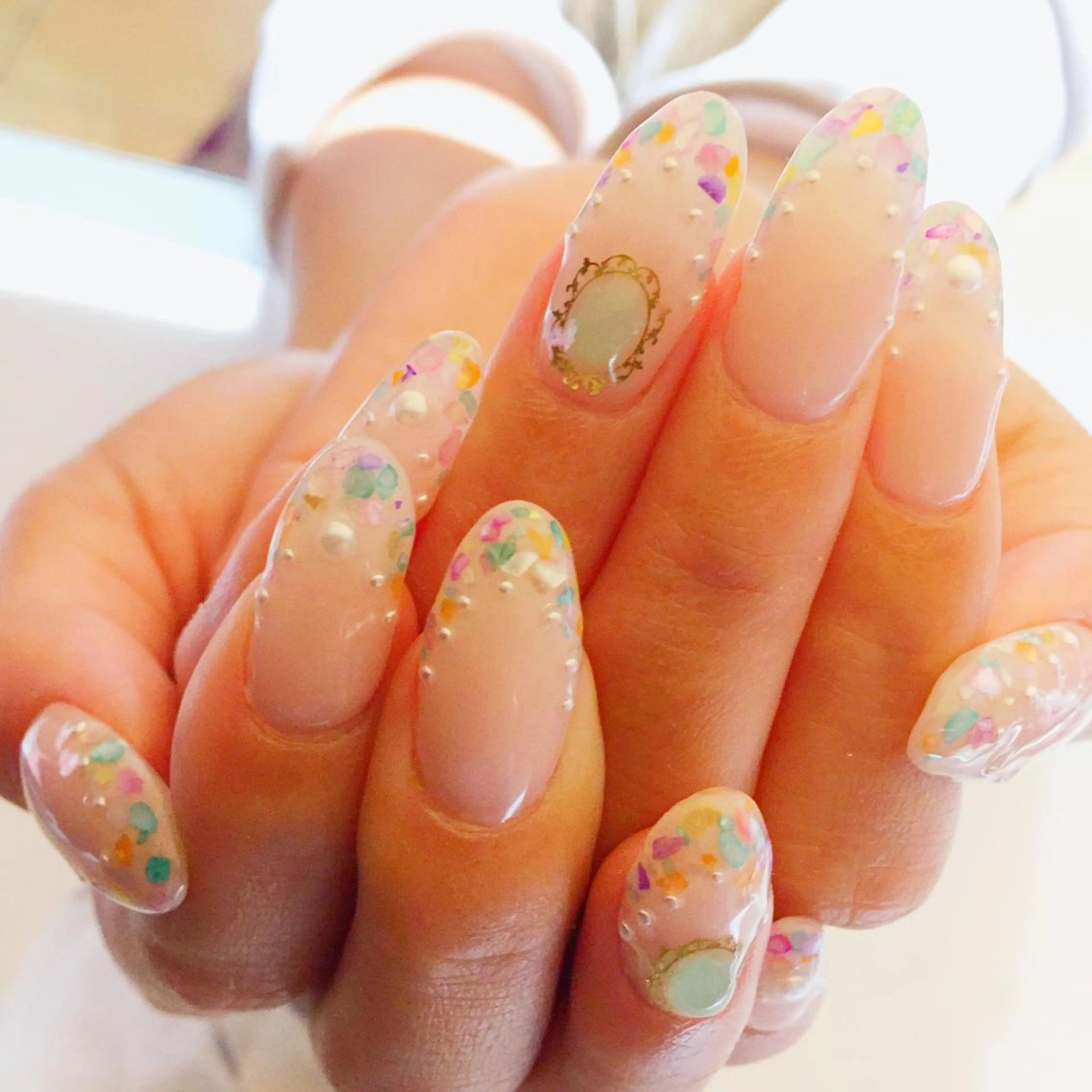 ネイル ジェルネイル スカルプネイル YUN 💅のネイルデザイン