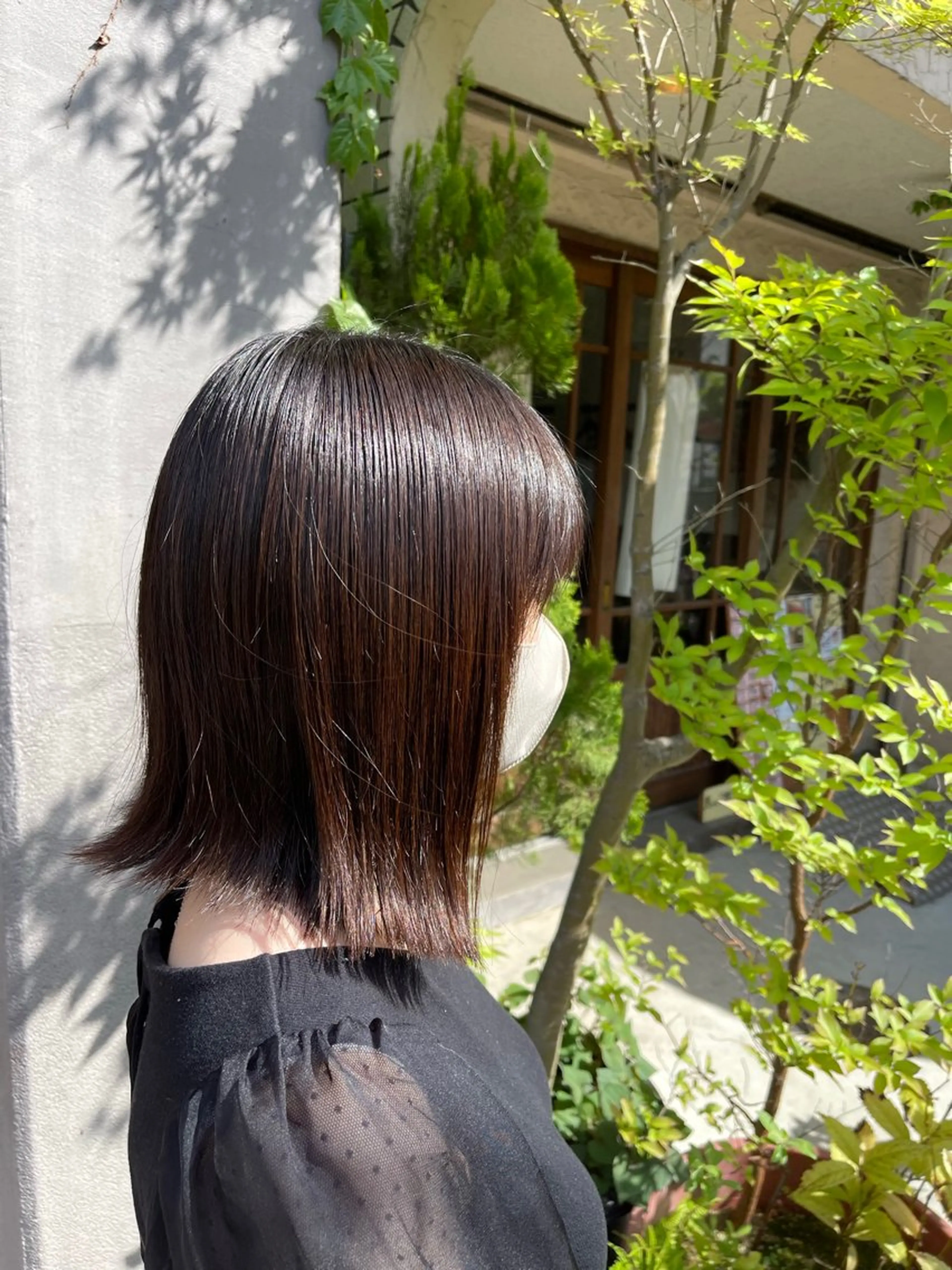 ショート ヘアカラー トリートメント ショート/ボブ アンドウ☺︎のヘアスタイル