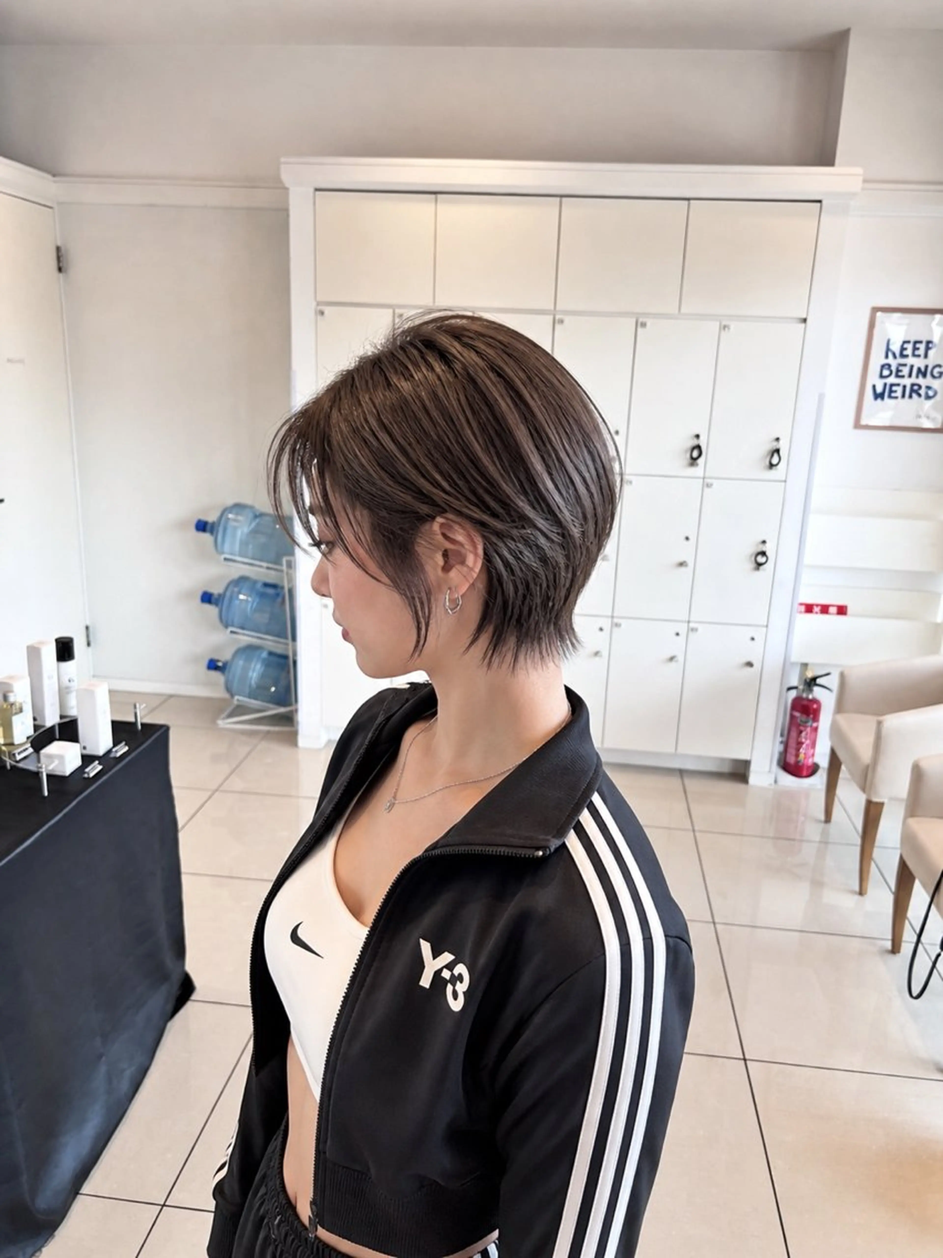 ショート カラー カット ヘアカラー トリートメント 金子 直樹のヘアスタイル