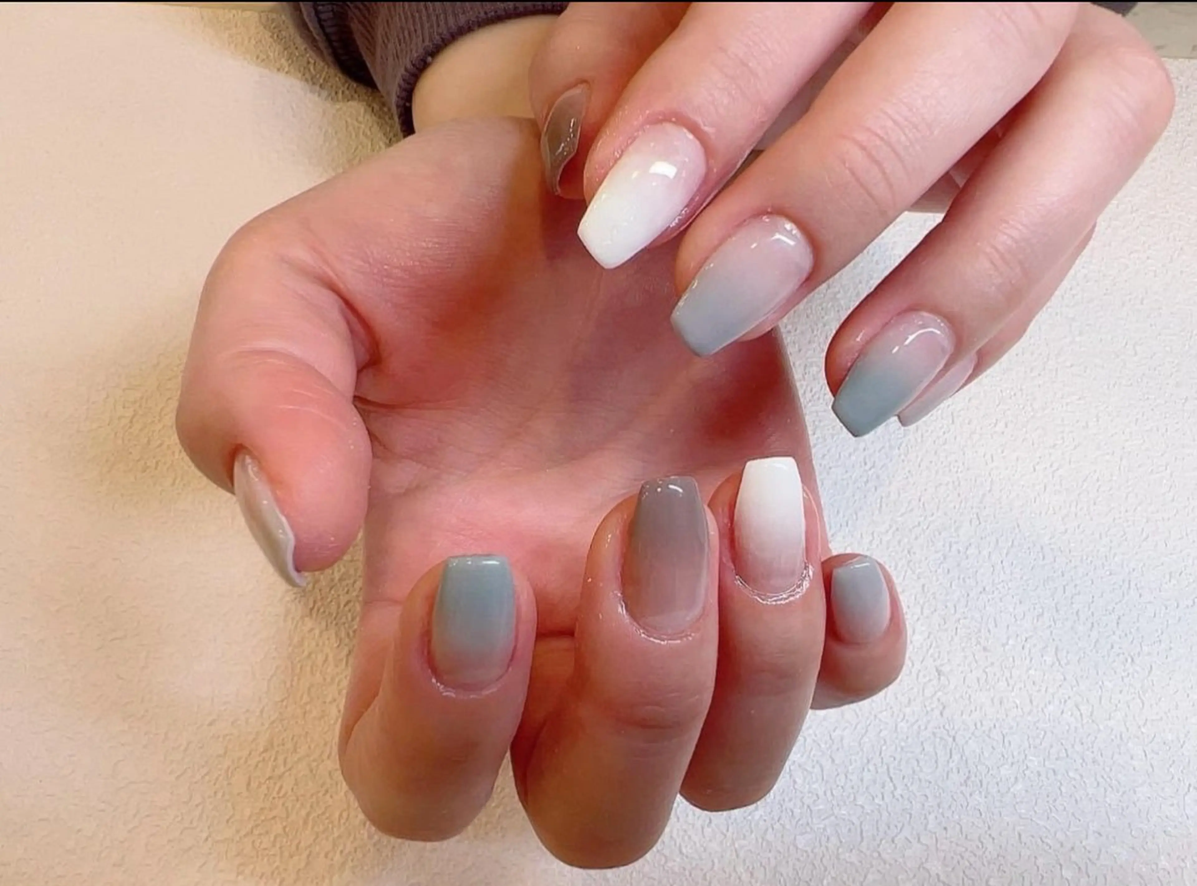ネイル チークネイル ジェルネイル パラジェル スカルプネイル 春ネイル MOCHI NAIL 川越東口のネイルデザイン