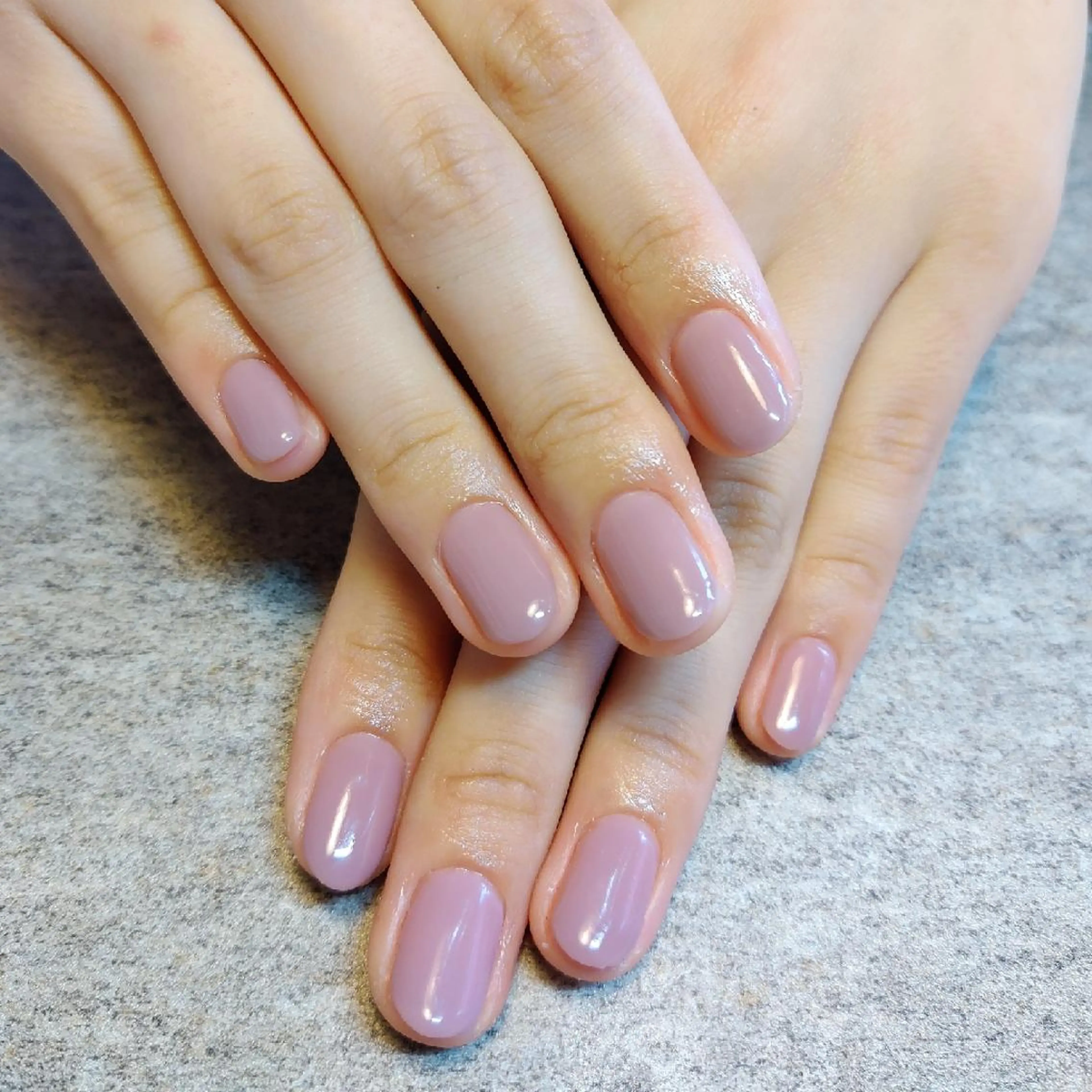 ネイル ワンカラーネイル ジェヌインネイル 河内のネイルデザイン