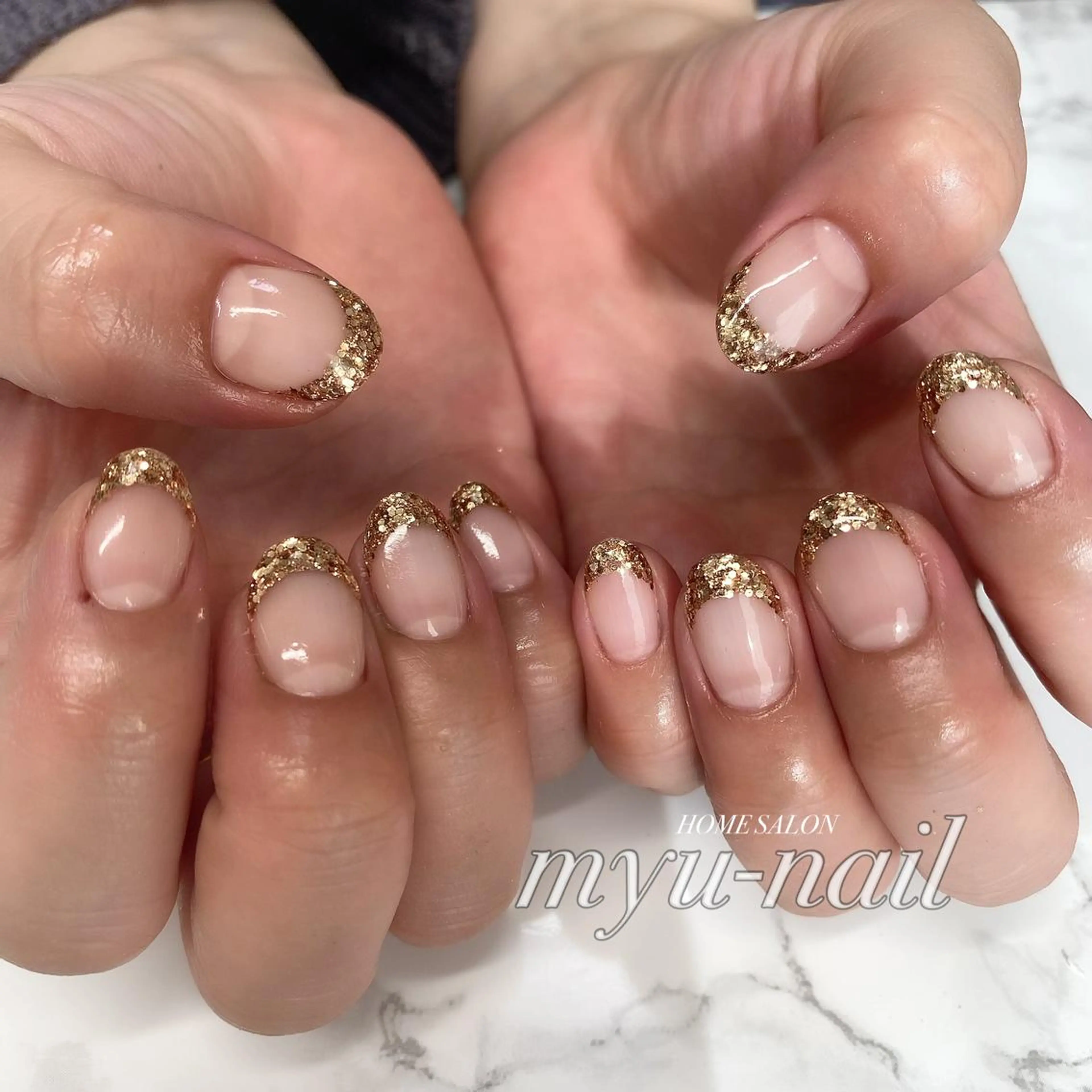 ネイル ハンドネイル ホームサロン myu-nailのネイルデザイン
