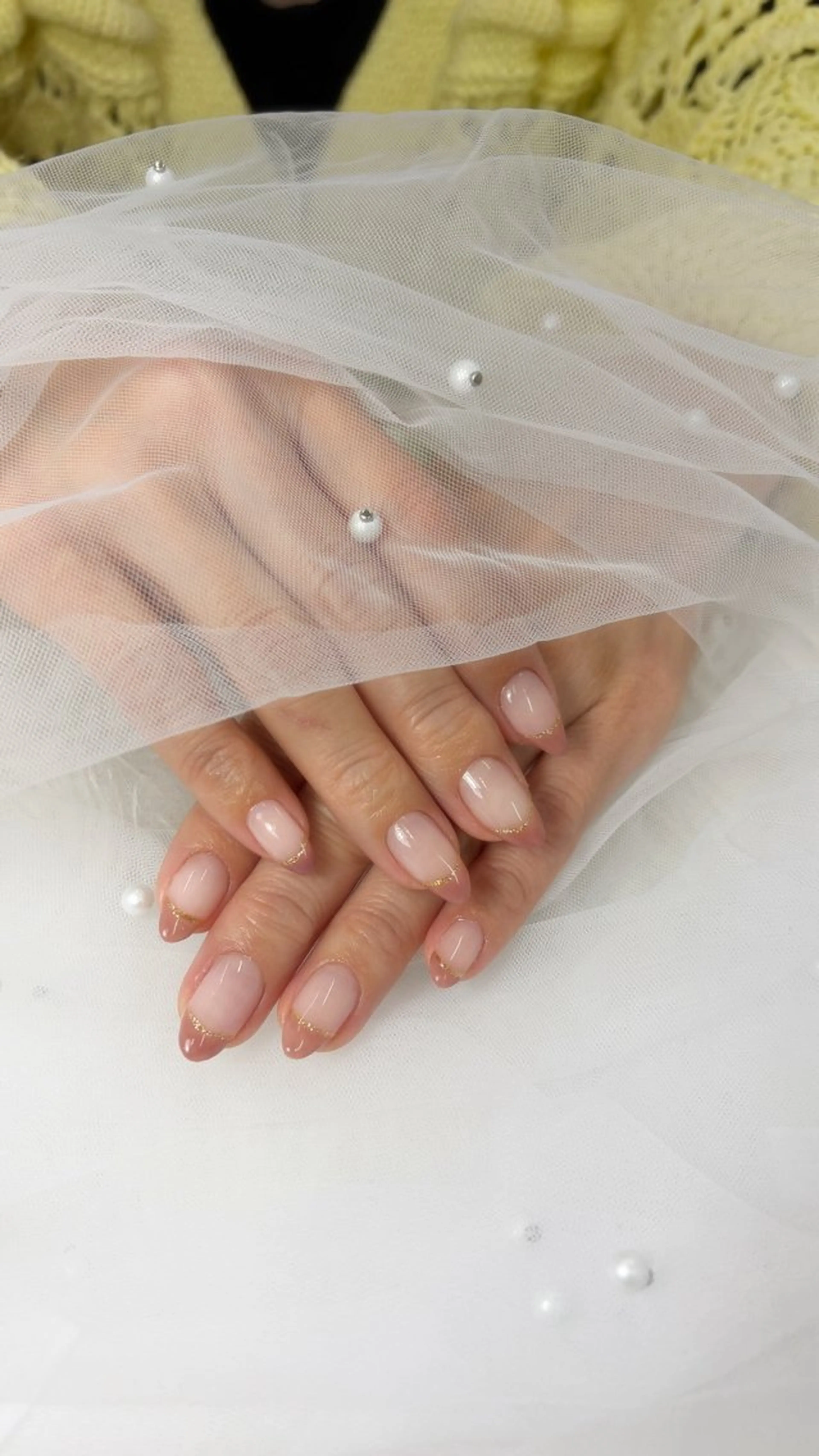 ネイル フレンチネイル ハンドネイル 吉田 彩乃のネイルデザイン