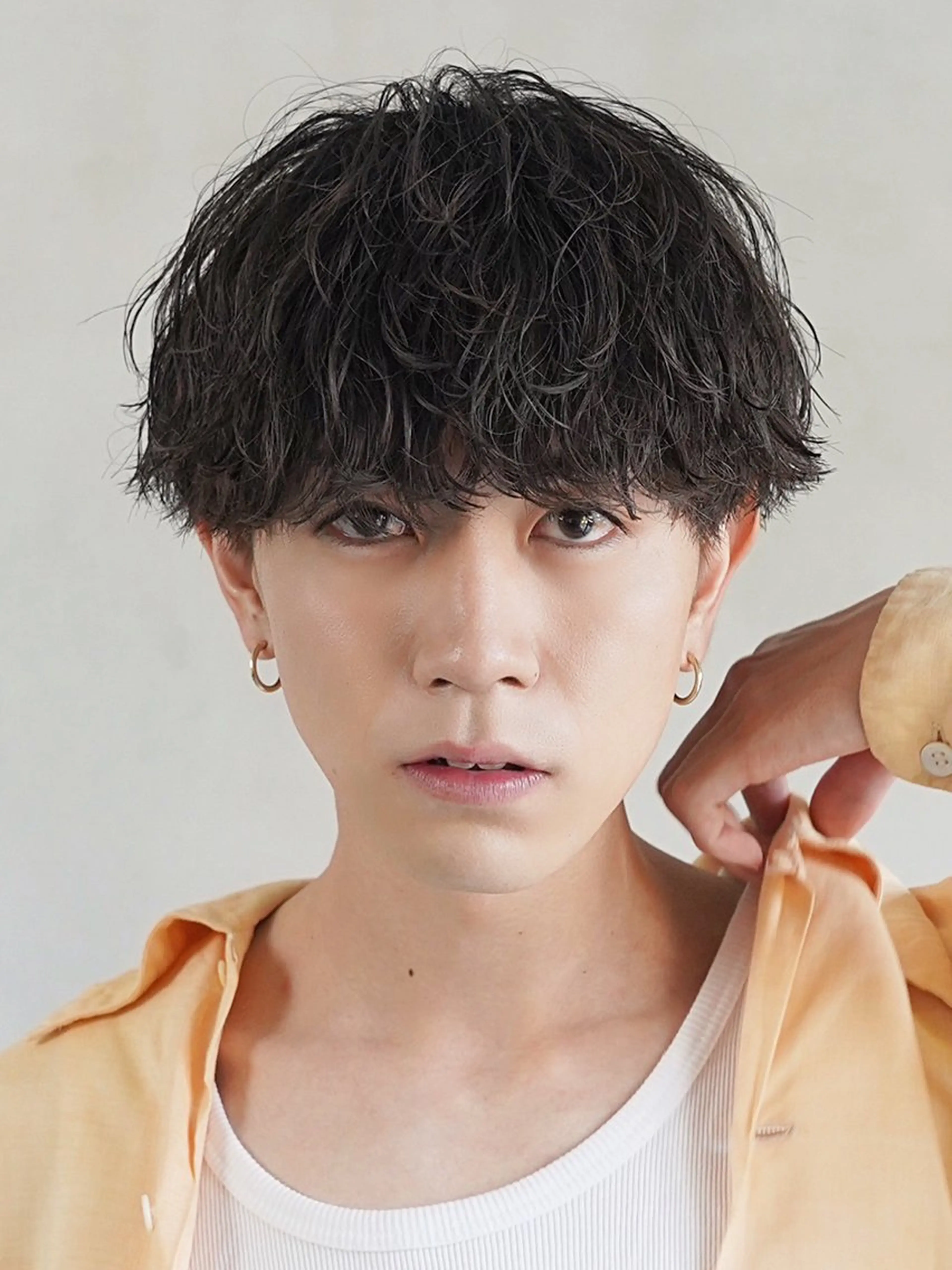 パーマ メンズ カット パーマ トリートメント fifth 丸山太誠のヘアスタイル