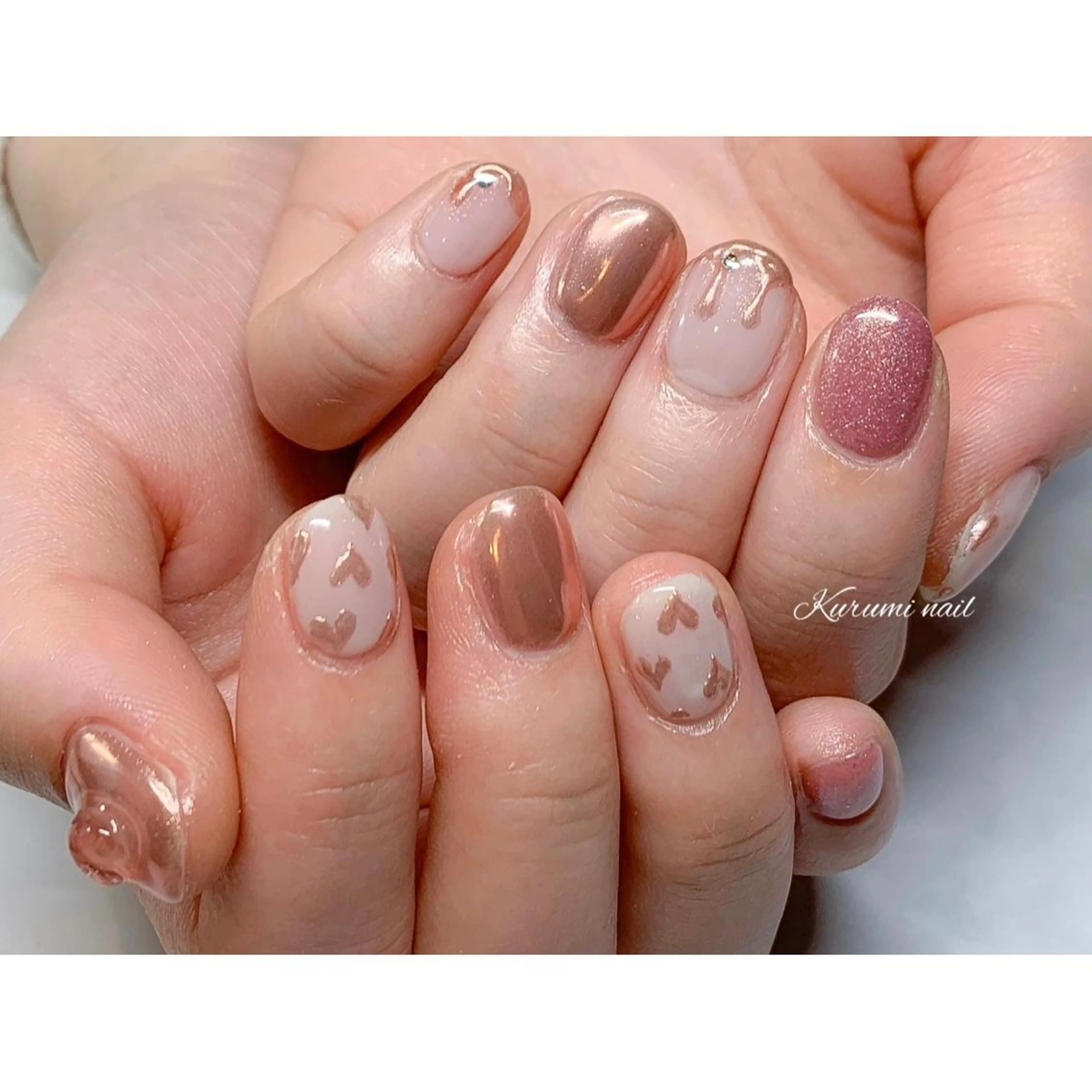 ネイル ハンドネイル Maison noyerのネイルデザイン