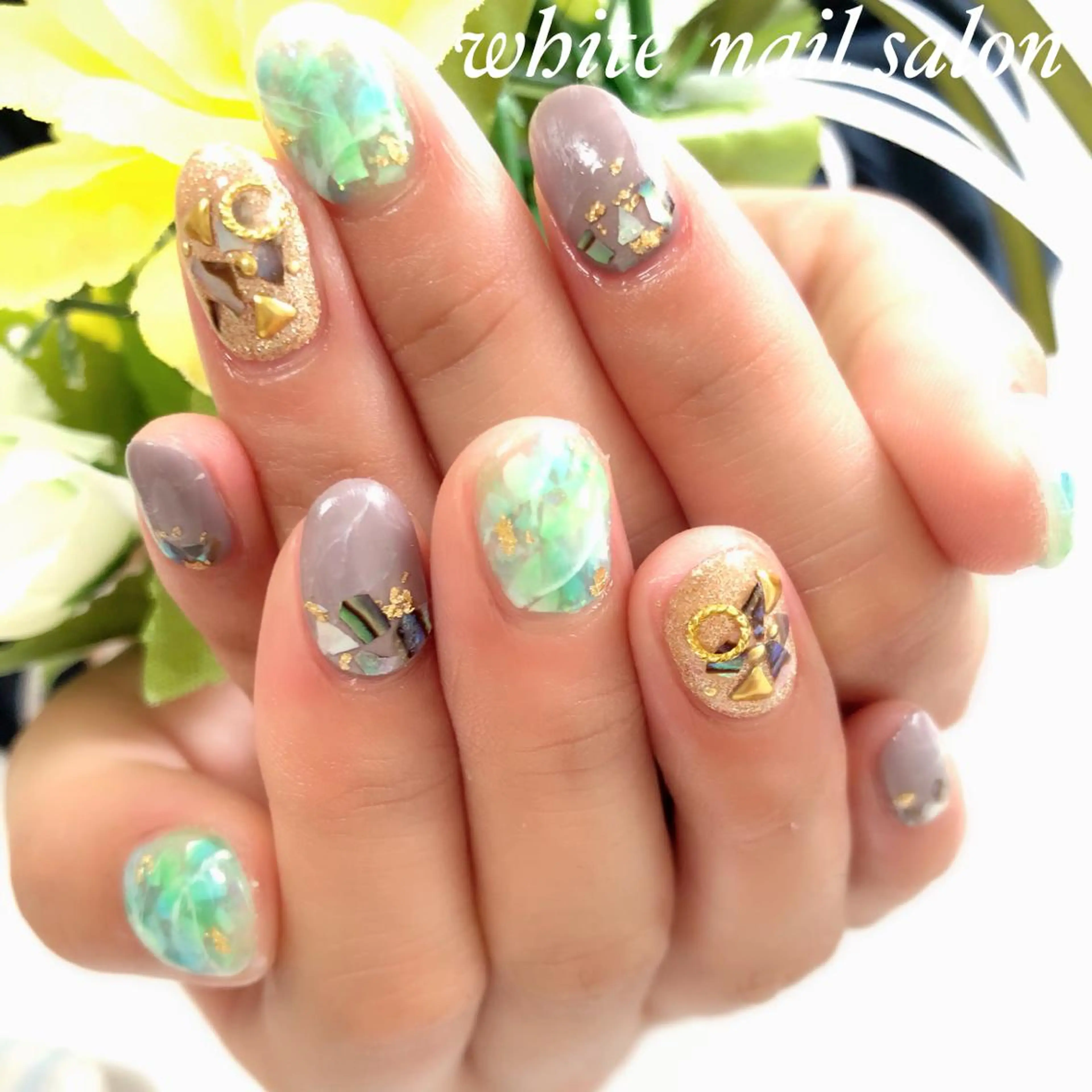 ネイル アニマル柄 フットネイル ジェルネイル マットネイル オフィスネイル ハンドネイル white nail salonのネイルデザイン