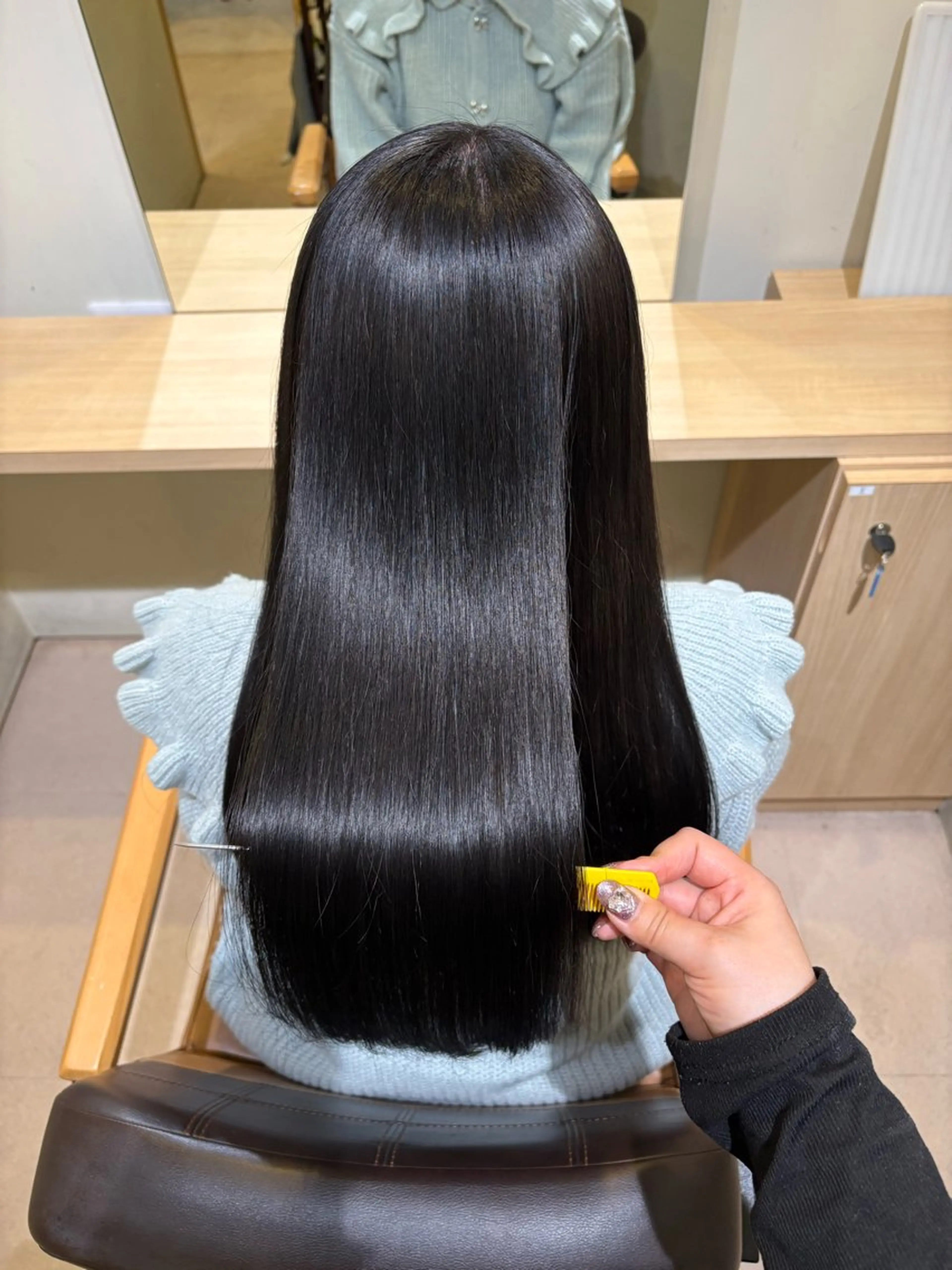 ロング トリートメント カット トリートメント タイムズサロン名駅所属・まい/名古屋駅 🦋ブリーチカラーのヘアスタイル