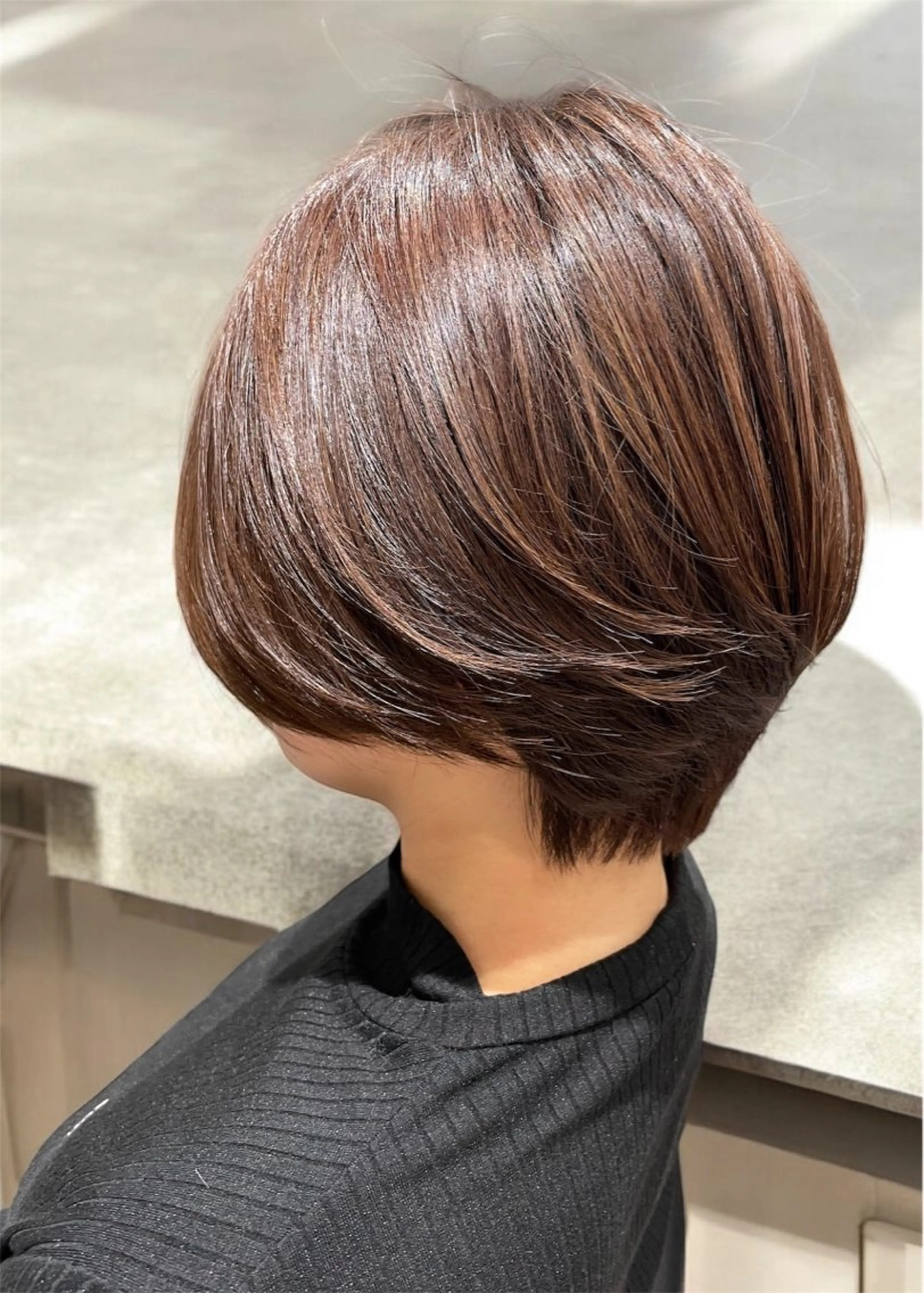 ショート ドライ カット✂️髪質改善のヘアスタイル